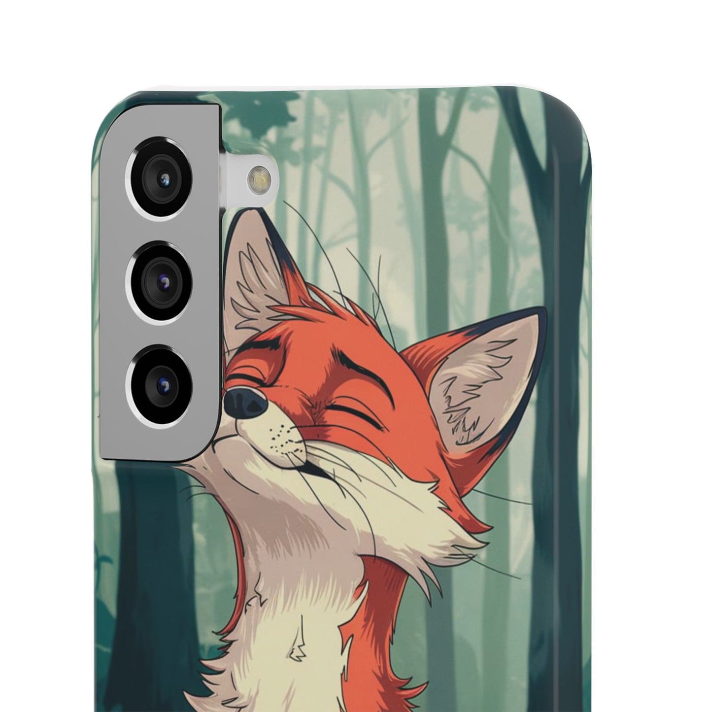 🔥 Snap Case – Fox Anime Design for iPhone & Samsung | Sleek & Stylish Protection for Anime Lovers! Minimalist Fox Japanese Anime Design for iPhone & Samsung