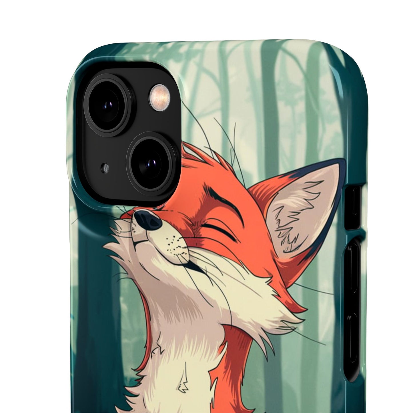 🔥 Snap Case – Fox Anime Design for iPhone & Samsung | Sleek & Stylish Protection for Anime Lovers! Minimalist Fox Japanese Anime Design for iPhone & Samsung