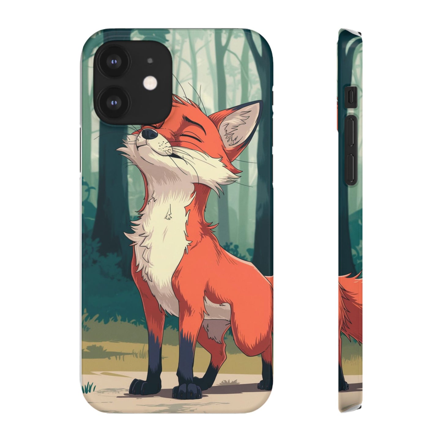 🔥 Snap Case – Fox Anime Design for iPhone & Samsung | Sleek & Stylish Protection for Anime Lovers! Minimalist Fox Japanese Anime Design for iPhone & Samsung