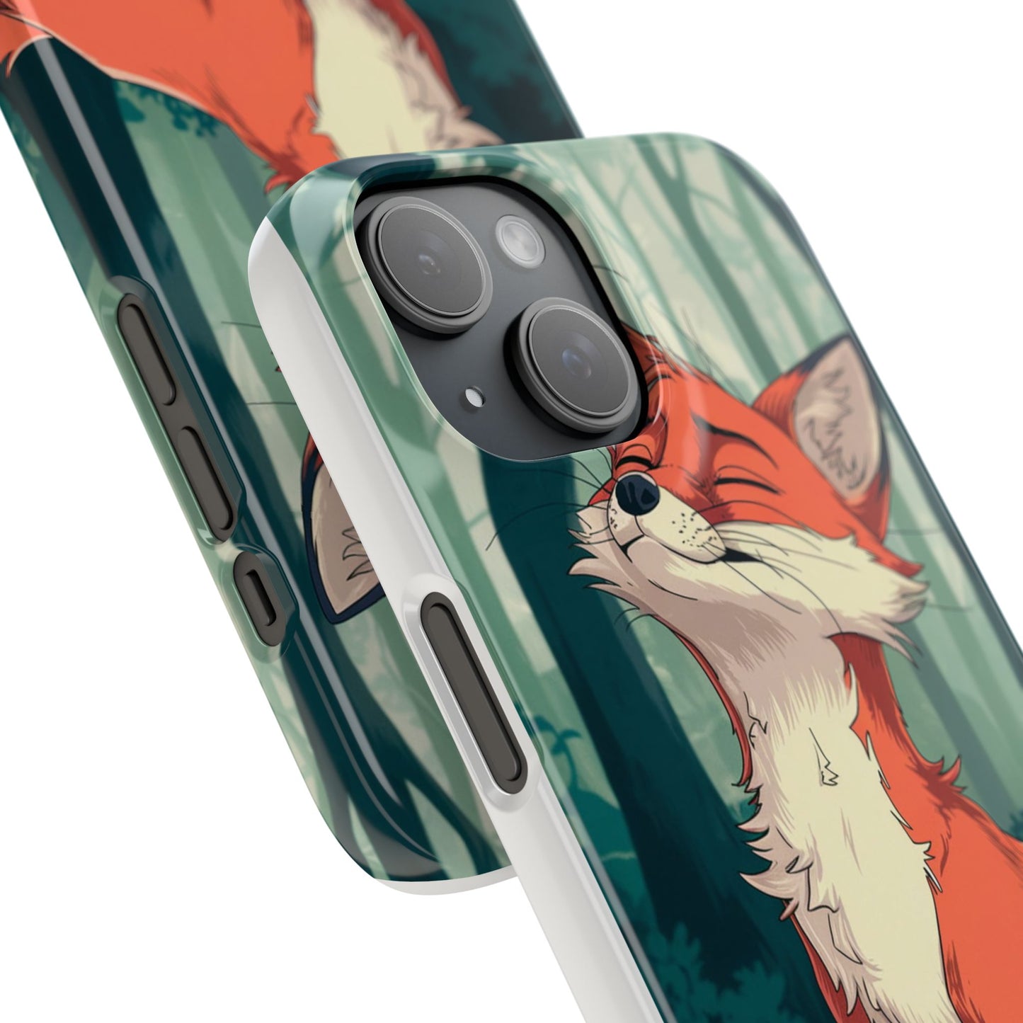 🔥 Snap Case – Fox Anime Design for iPhone & Samsung | Sleek & Stylish Protection for Anime Lovers! Minimalist Fox Japanese Anime Design for iPhone & Samsung