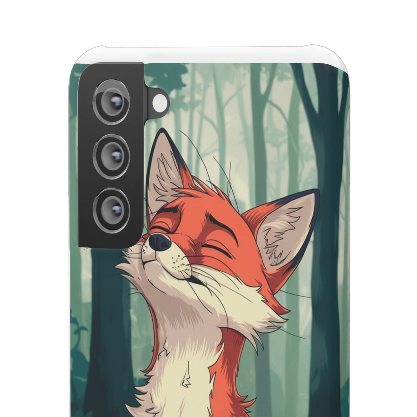 🔥 Snap Case – Fox Anime Design for iPhone & Samsung | Sleek & Stylish Protection for Anime Lovers! Minimalist Fox Japanese Anime Design for iPhone & Samsung