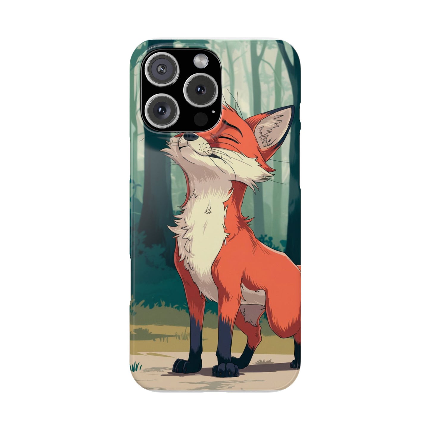 🔥 Snap Case – Fox Anime Design for iPhone & Samsung | Sleek & Stylish Protection for Anime Lovers! Minimalist Fox Japanese Anime Design for iPhone & Samsung
