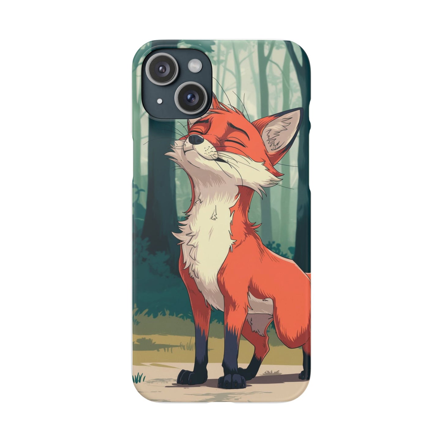 🔥 Snap Case – Fox Anime Design for iPhone & Samsung | Sleek & Stylish Protection for Anime Lovers! Minimalist Fox Japanese Anime Design for iPhone & Samsung