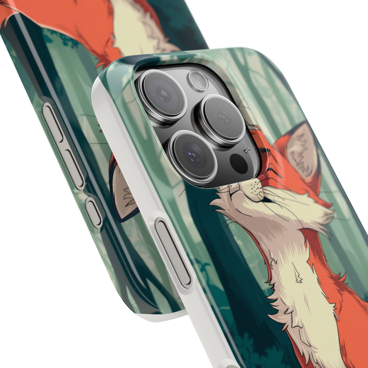 🔥 Snap Case – Fox Anime Design for iPhone & Samsung | Sleek & Stylish Protection for Anime Lovers! Minimalist Fox Japanese Anime Design for iPhone & Samsung