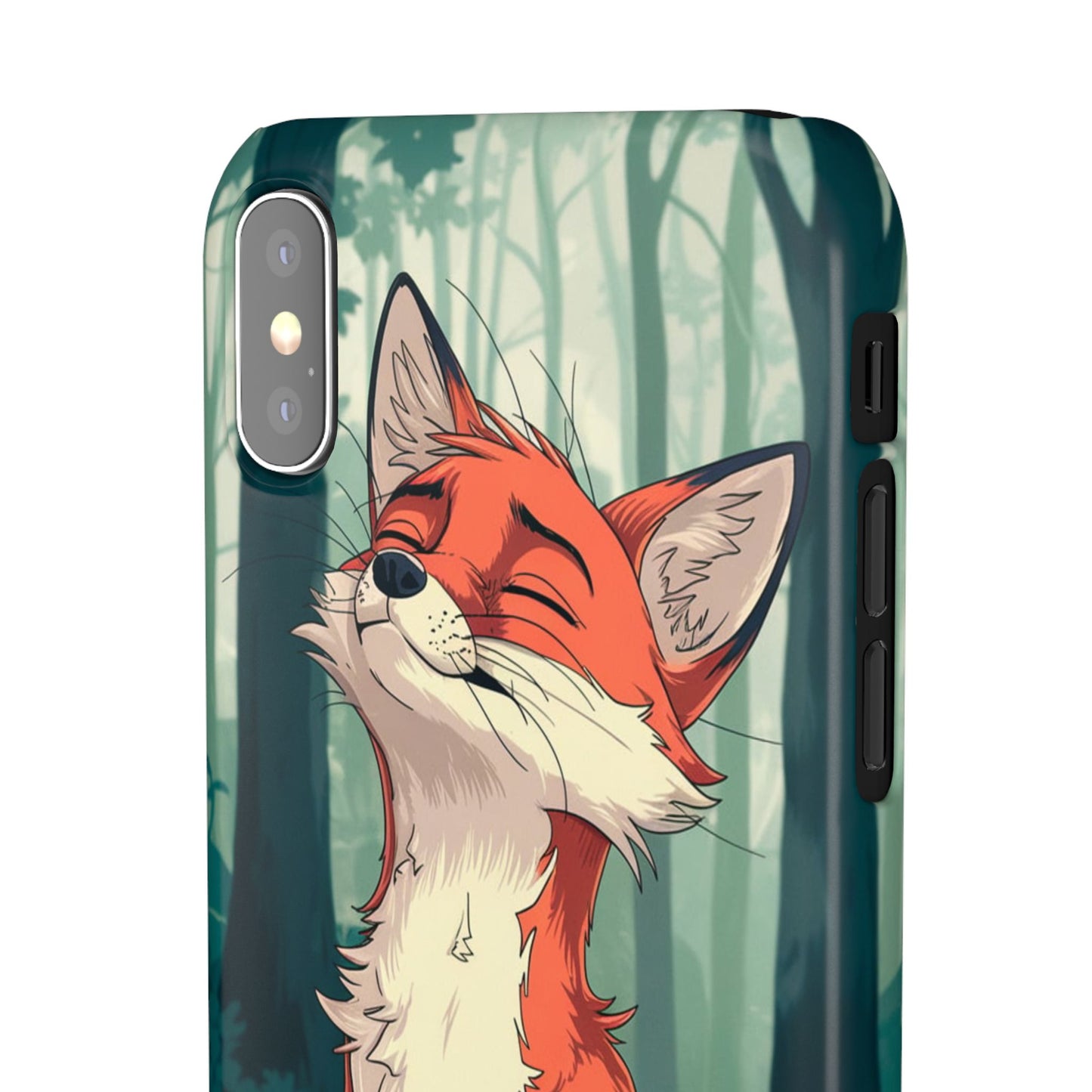 🔥 Snap Case – Fox Anime Design for iPhone & Samsung | Sleek & Stylish Protection for Anime Lovers! Minimalist Fox Japanese Anime Design for iPhone & Samsung