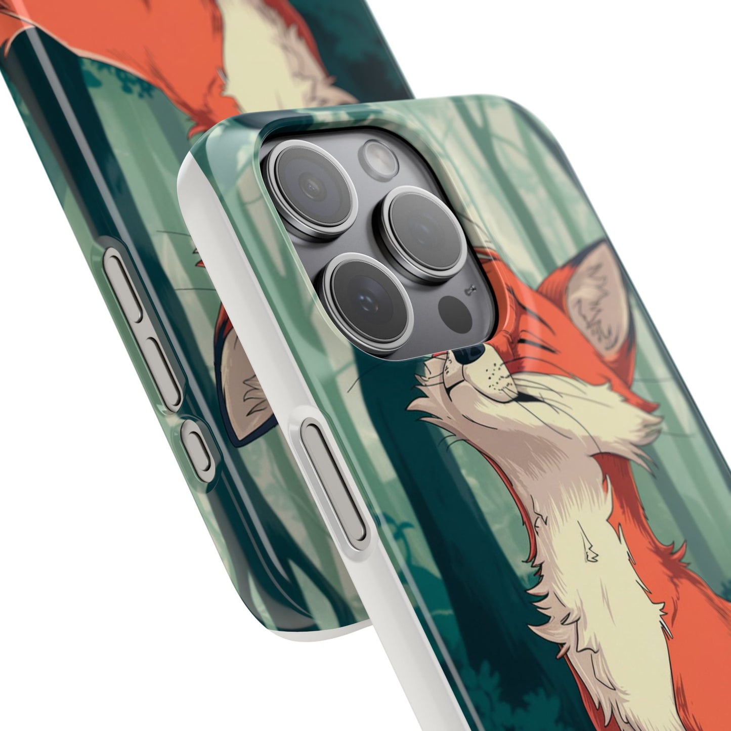 🔥 Snap Case – Fox Anime Design for iPhone & Samsung | Sleek & Stylish Protection for Anime Lovers! Minimalist Fox Japanese Anime Design for iPhone & Samsung