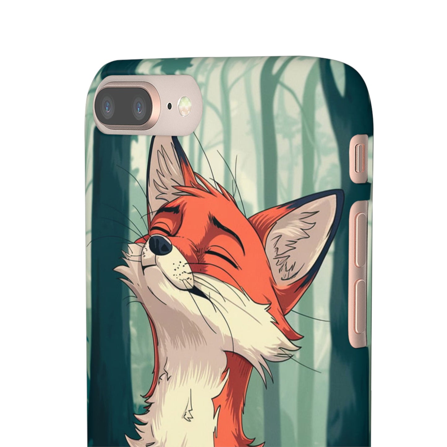 🔥 Snap Case – Fox Anime Design for iPhone & Samsung | Sleek & Stylish Protection for Anime Lovers! Minimalist Fox Japanese Anime Design for iPhone & Samsung