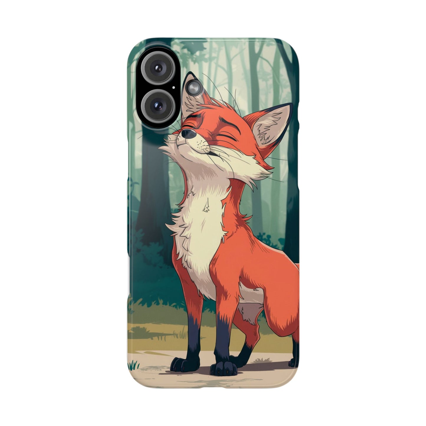 🔥 Snap Case – Fox Anime Design for iPhone & Samsung | Sleek & Stylish Protection for Anime Lovers! Minimalist Fox Japanese Anime Design for iPhone & Samsung
