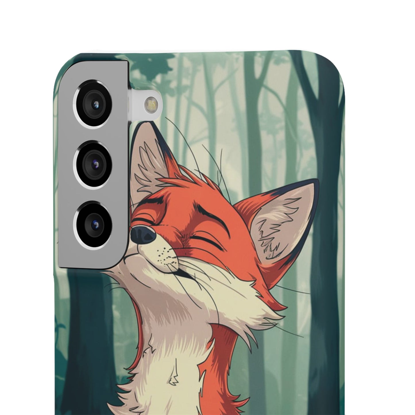 🔥 Snap Case – Fox Anime Design for iPhone & Samsung | Sleek & Stylish Protection for Anime Lovers! Minimalist Fox Japanese Anime Design for iPhone & Samsung