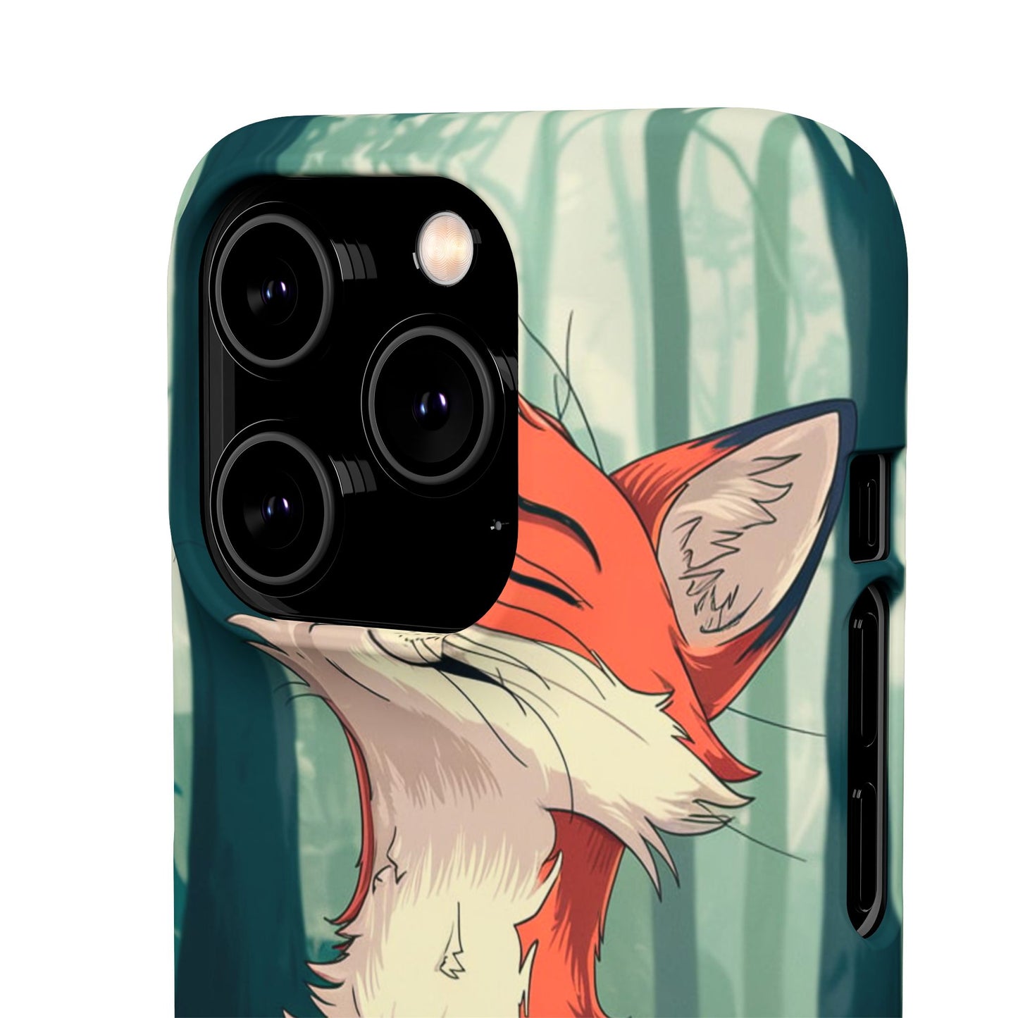 🔥 Snap Case – Fox Anime Design for iPhone & Samsung | Sleek & Stylish Protection for Anime Lovers! Minimalist Fox Japanese Anime Design for iPhone & Samsung