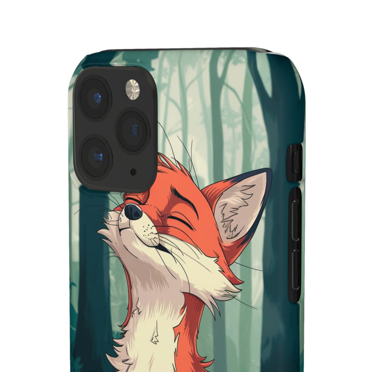 🔥 Snap Case – Fox Anime Design for iPhone & Samsung | Sleek & Stylish Protection for Anime Lovers! Minimalist Fox Japanese Anime Design for iPhone & Samsung