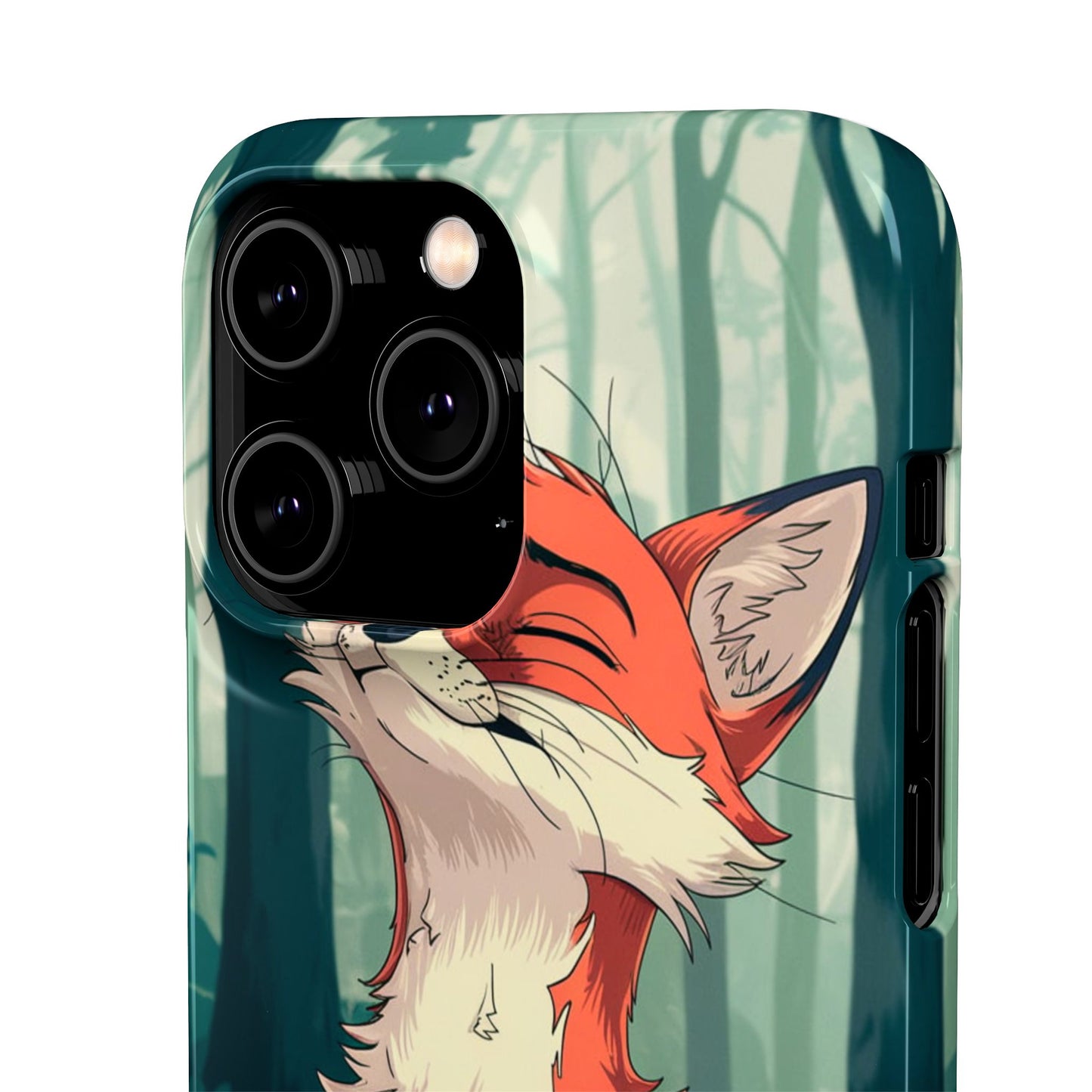 🔥 Snap Case – Fox Anime Design for iPhone & Samsung | Sleek & Stylish Protection for Anime Lovers! Minimalist Fox Japanese Anime Design for iPhone & Samsung