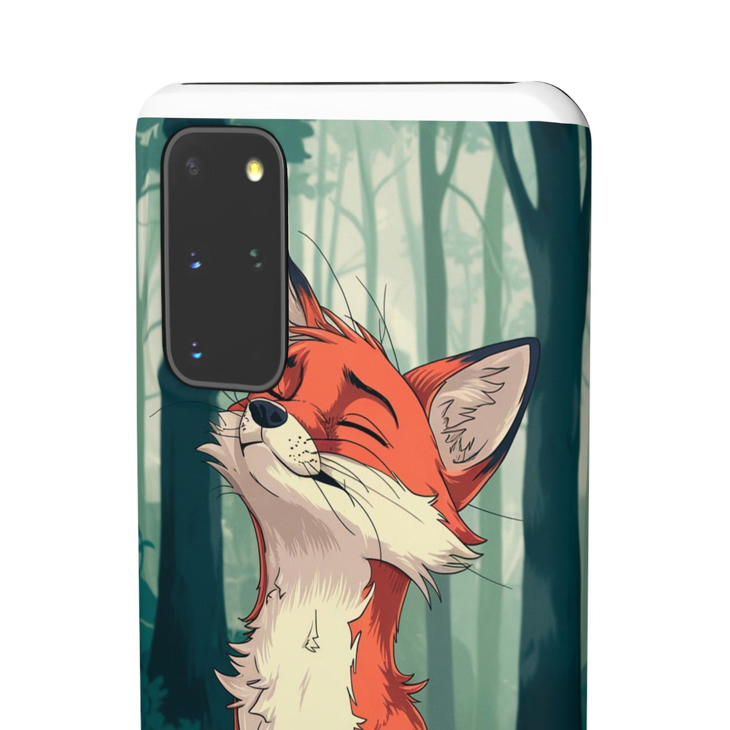 🔥 Snap Case – Fox Anime Design for iPhone & Samsung | Sleek & Stylish Protection for Anime Lovers! Minimalist Fox Japanese Anime Design for iPhone & Samsung