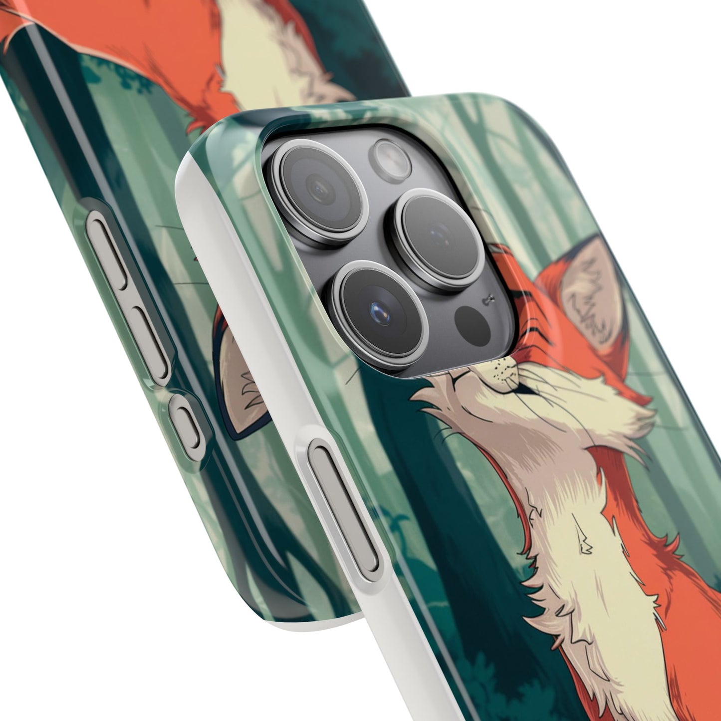 🔥 Snap Case – Fox Anime Design for iPhone & Samsung | Sleek & Stylish Protection for Anime Lovers! Minimalist Fox Japanese Anime Design for iPhone & Samsung