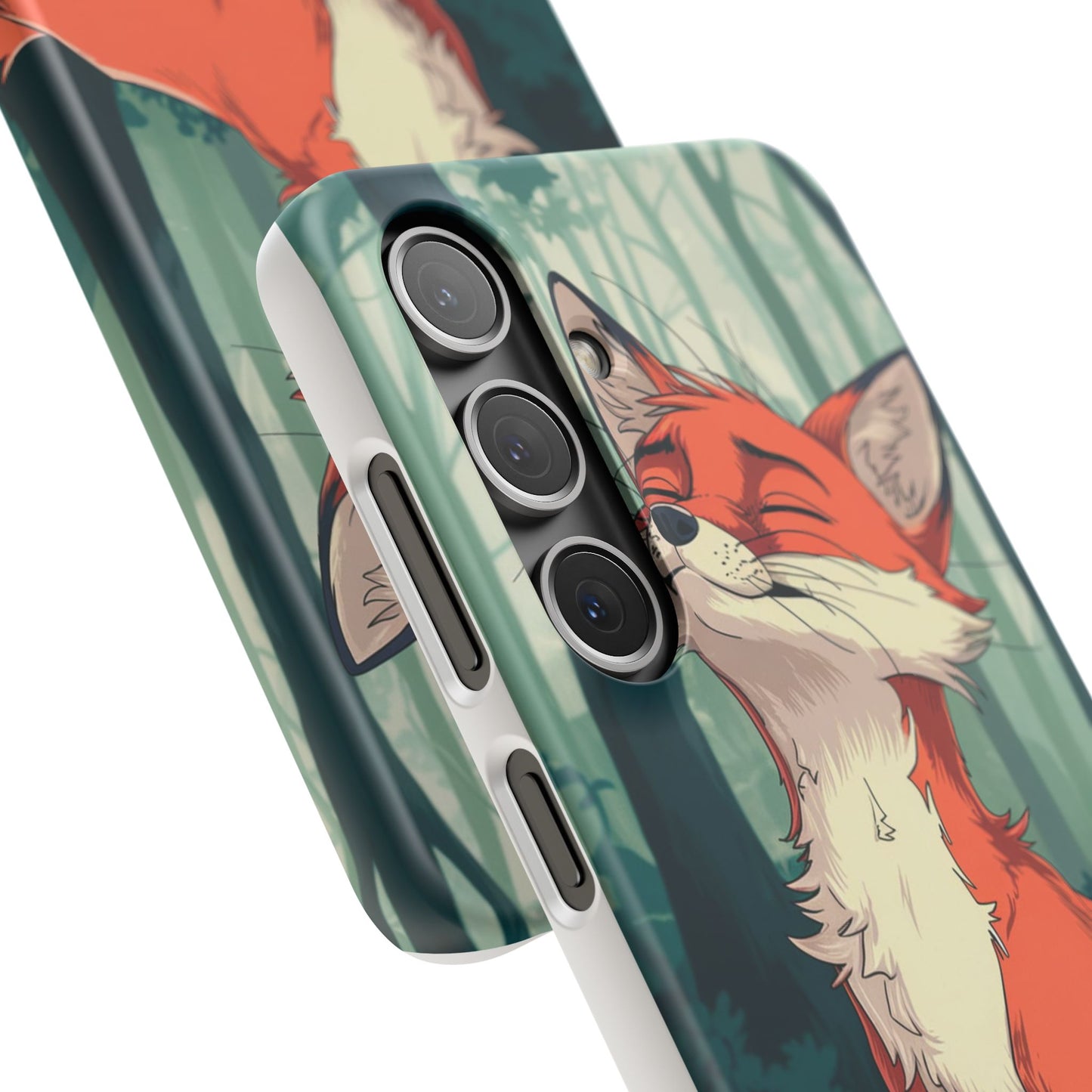 🔥 Snap Case – Fox Anime Design for iPhone & Samsung | Sleek & Stylish Protection for Anime Lovers! Minimalist Fox Japanese Anime Design for iPhone & Samsung