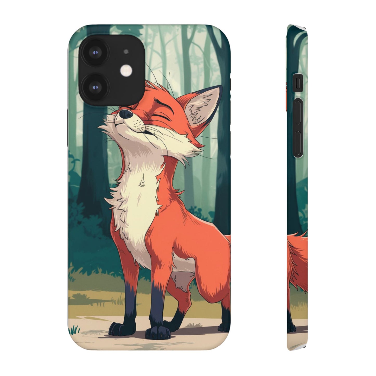 🔥 Snap Case – Fox Anime Design for iPhone & Samsung | Sleek & Stylish Protection for Anime Lovers! Minimalist Fox Japanese Anime Design for iPhone & Samsung