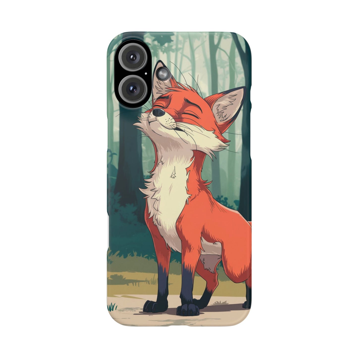 🔥 Snap Case – Fox Anime Design for iPhone & Samsung | Sleek & Stylish Protection for Anime Lovers! Minimalist Fox Japanese Anime Design for iPhone & Samsung