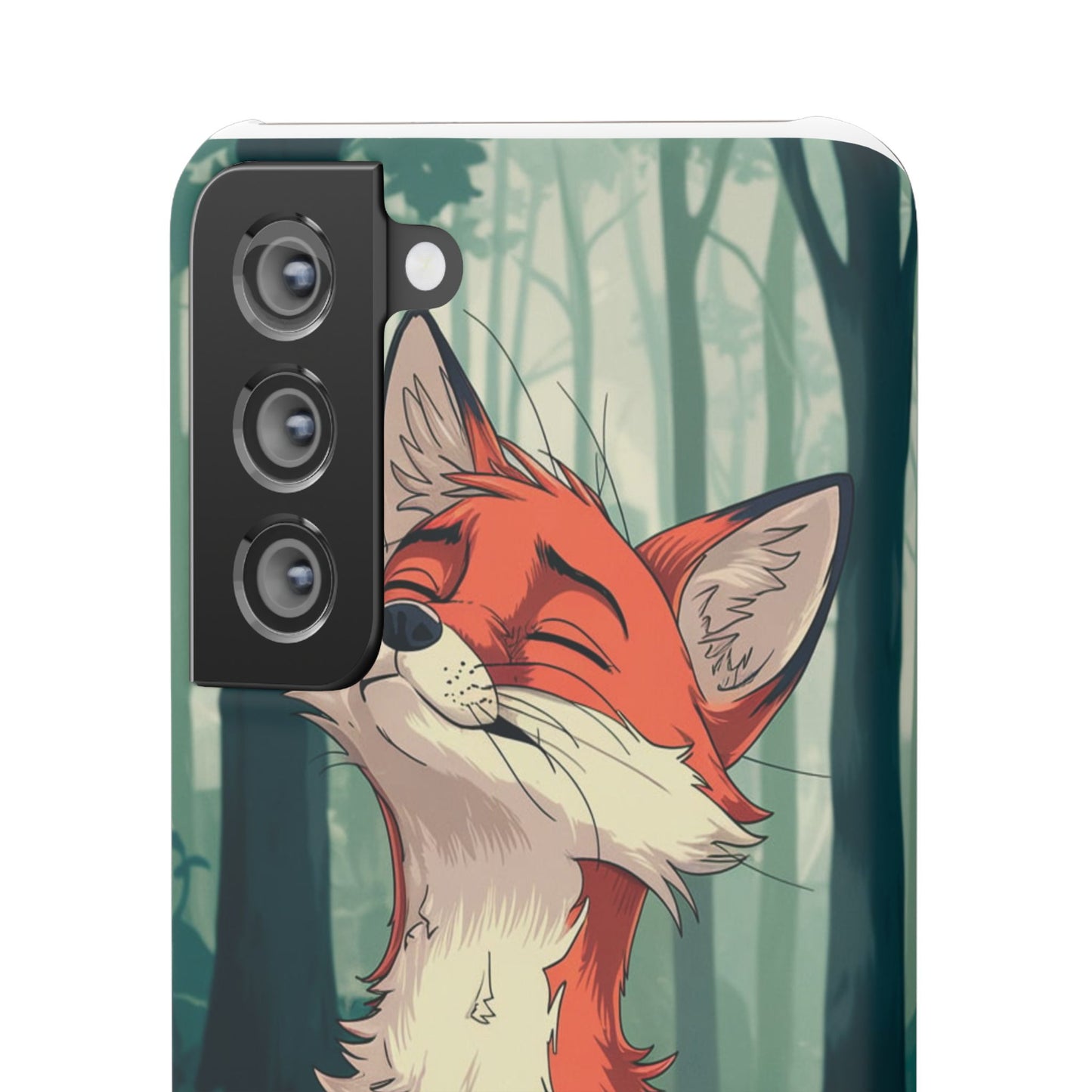 🔥 Snap Case – Fox Anime Design for iPhone & Samsung | Sleek & Stylish Protection for Anime Lovers! Minimalist Fox Japanese Anime Design for iPhone & Samsung