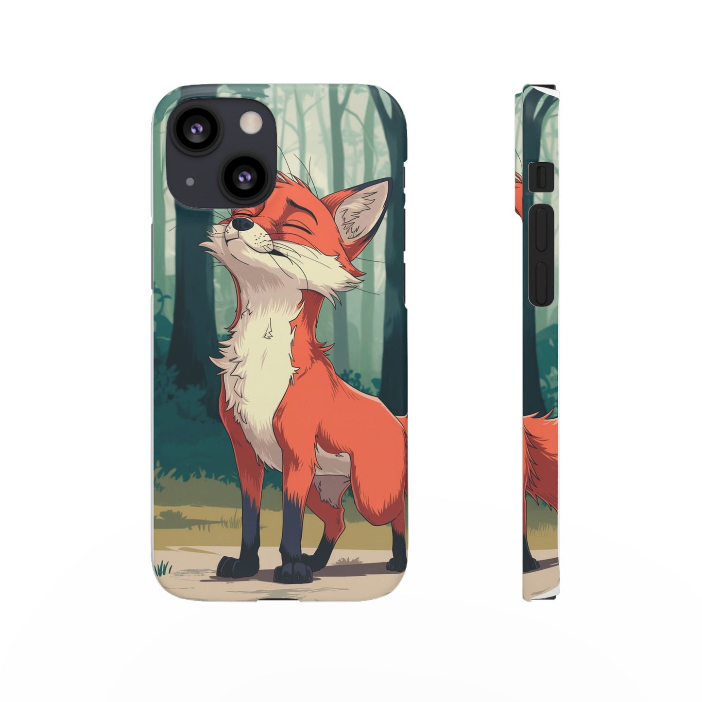 🔥 Snap Case – Fox Anime Design for iPhone & Samsung | Sleek & Stylish Protection for Anime Lovers! Minimalist Fox Japanese Anime Design for iPhone & Samsung