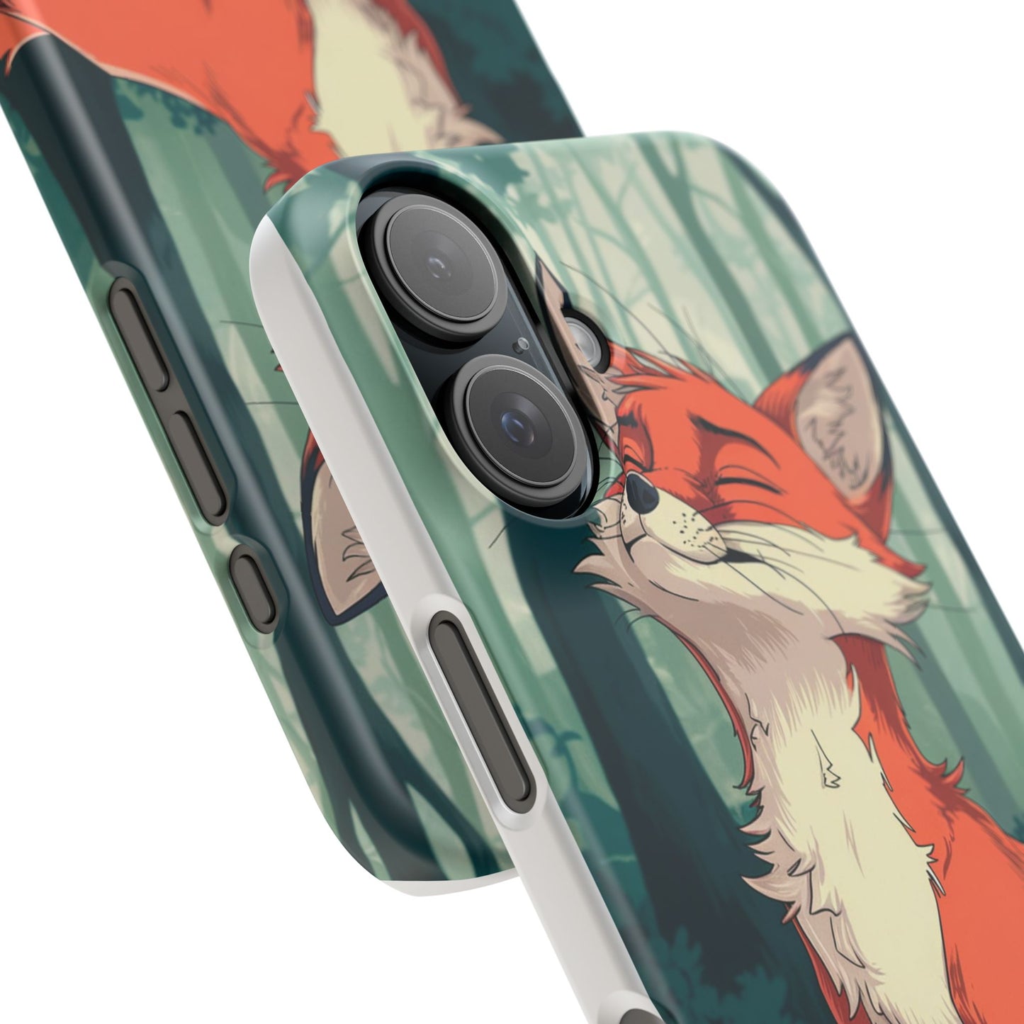 🔥 Snap Case – Fox Anime Design for iPhone & Samsung | Sleek & Stylish Protection for Anime Lovers! Minimalist Fox Japanese Anime Design for iPhone & Samsung