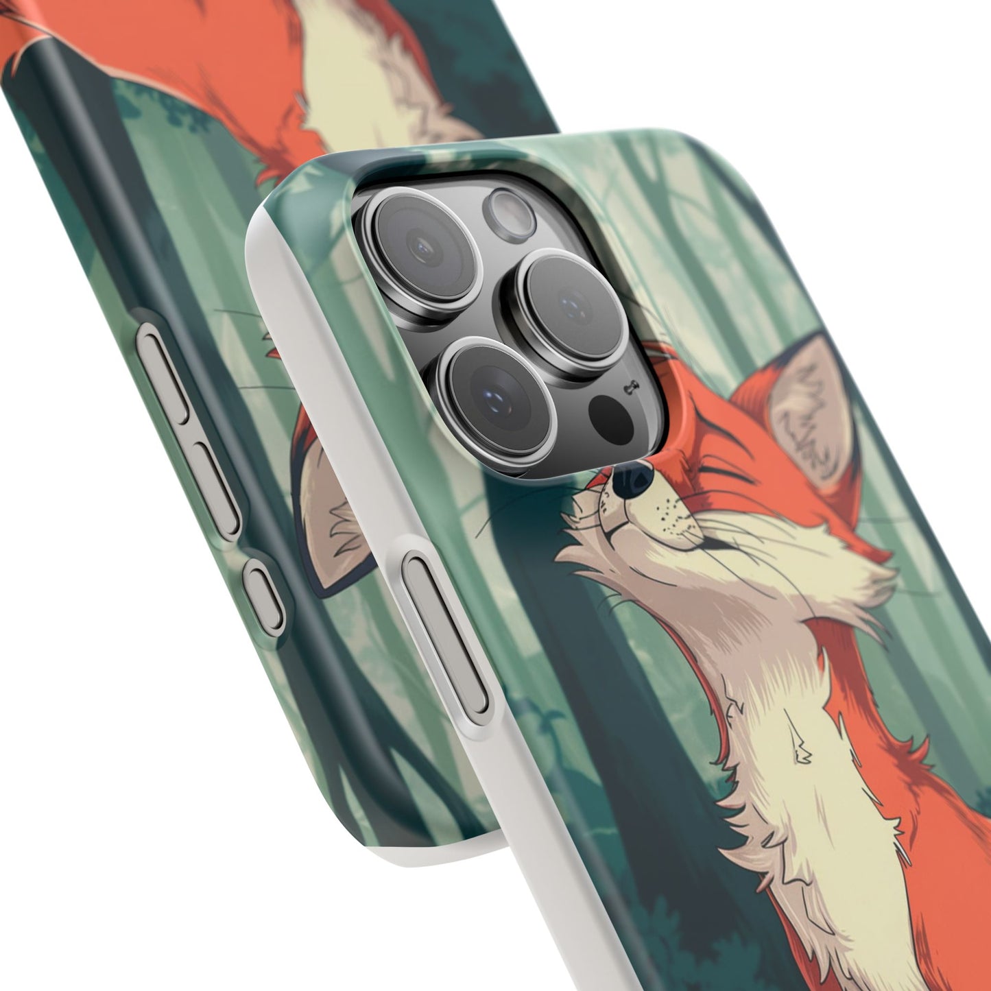 🔥 Snap Case – Fox Anime Design for iPhone & Samsung | Sleek & Stylish Protection for Anime Lovers! Minimalist Fox Japanese Anime Design for iPhone & Samsung