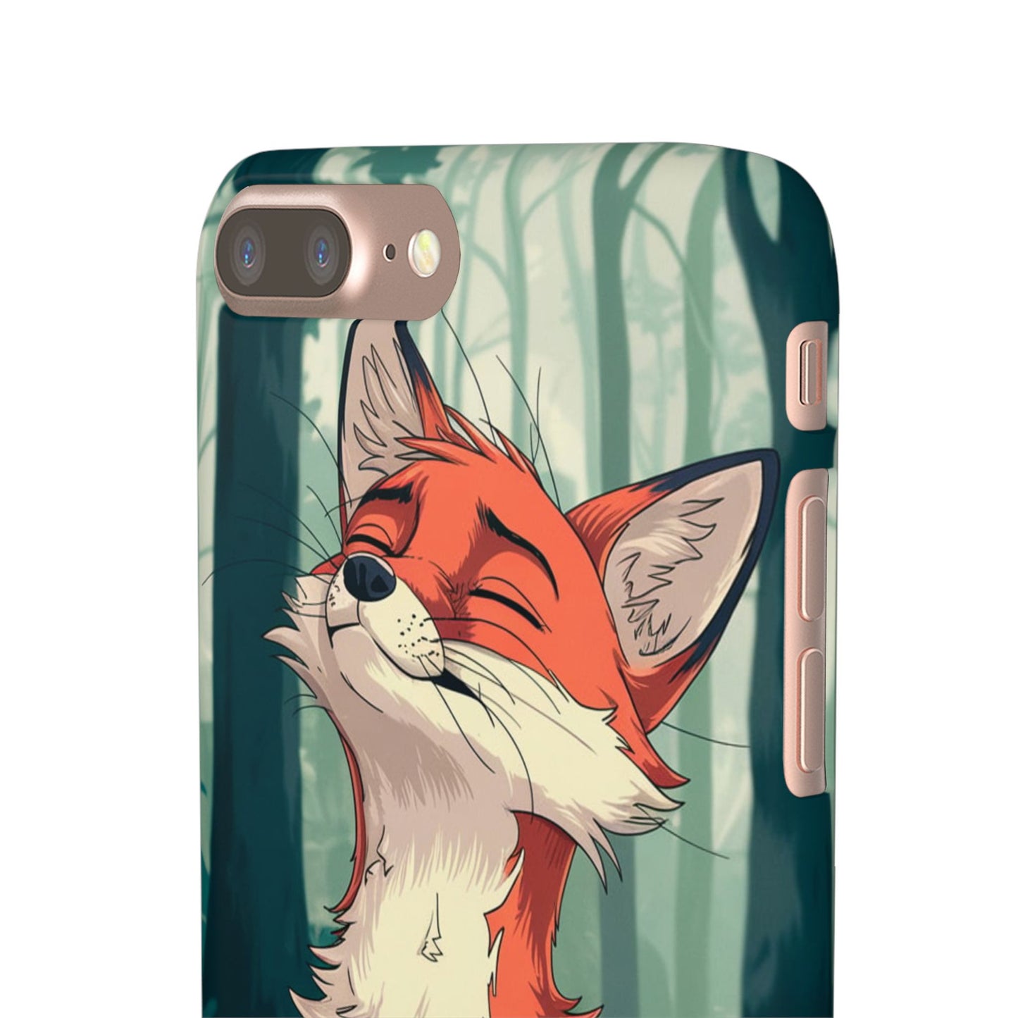 🔥 Snap Case – Fox Anime Design for iPhone & Samsung | Sleek & Stylish Protection for Anime Lovers! Minimalist Fox Japanese Anime Design for iPhone & Samsung