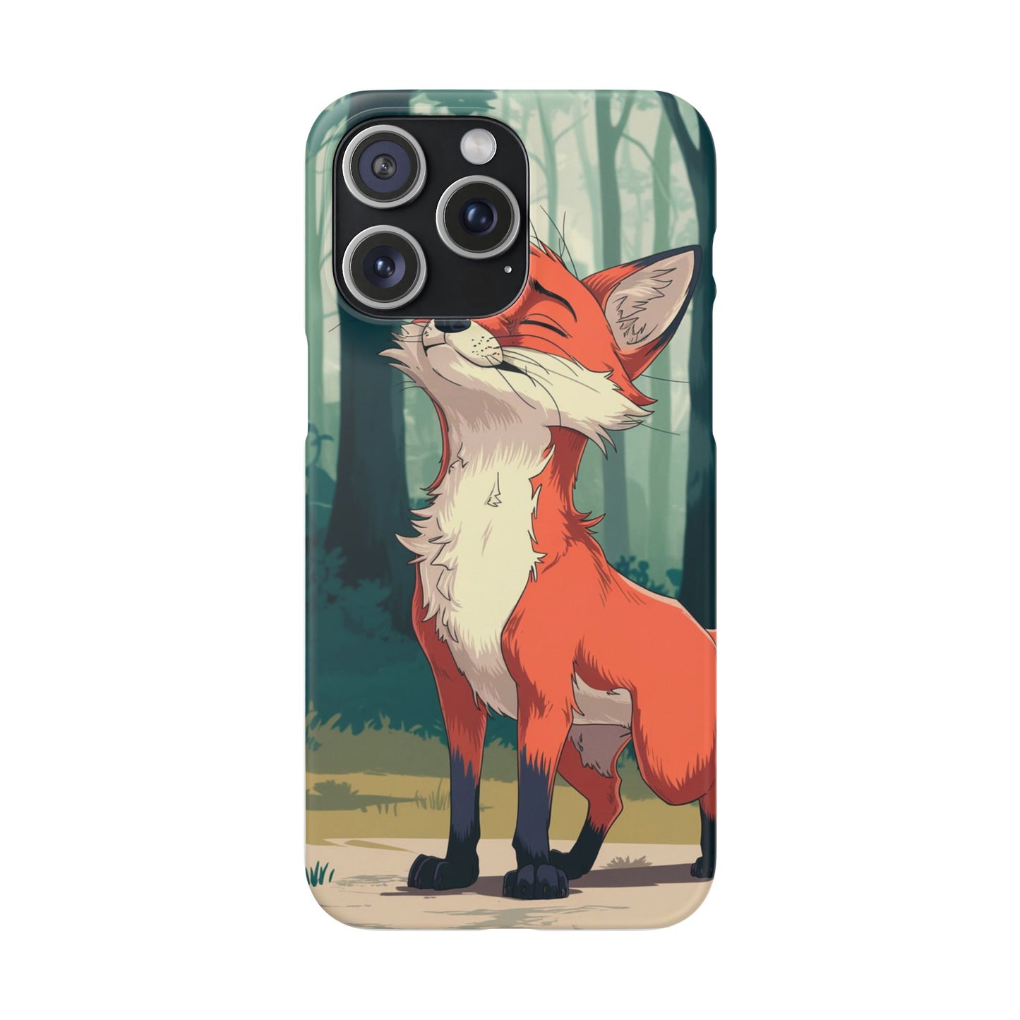 🔥 Snap Case – Fox Anime Design for iPhone & Samsung | Sleek & Stylish Protection for Anime Lovers! Minimalist Fox Japanese Anime Design for iPhone & Samsung