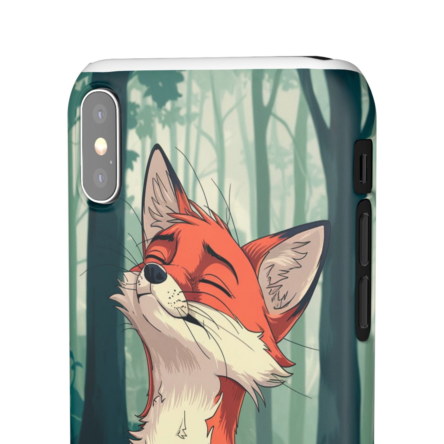 🔥 Snap Case – Fox Anime Design for iPhone & Samsung | Sleek & Stylish Protection for Anime Lovers! Minimalist Fox Japanese Anime Design for iPhone & Samsung