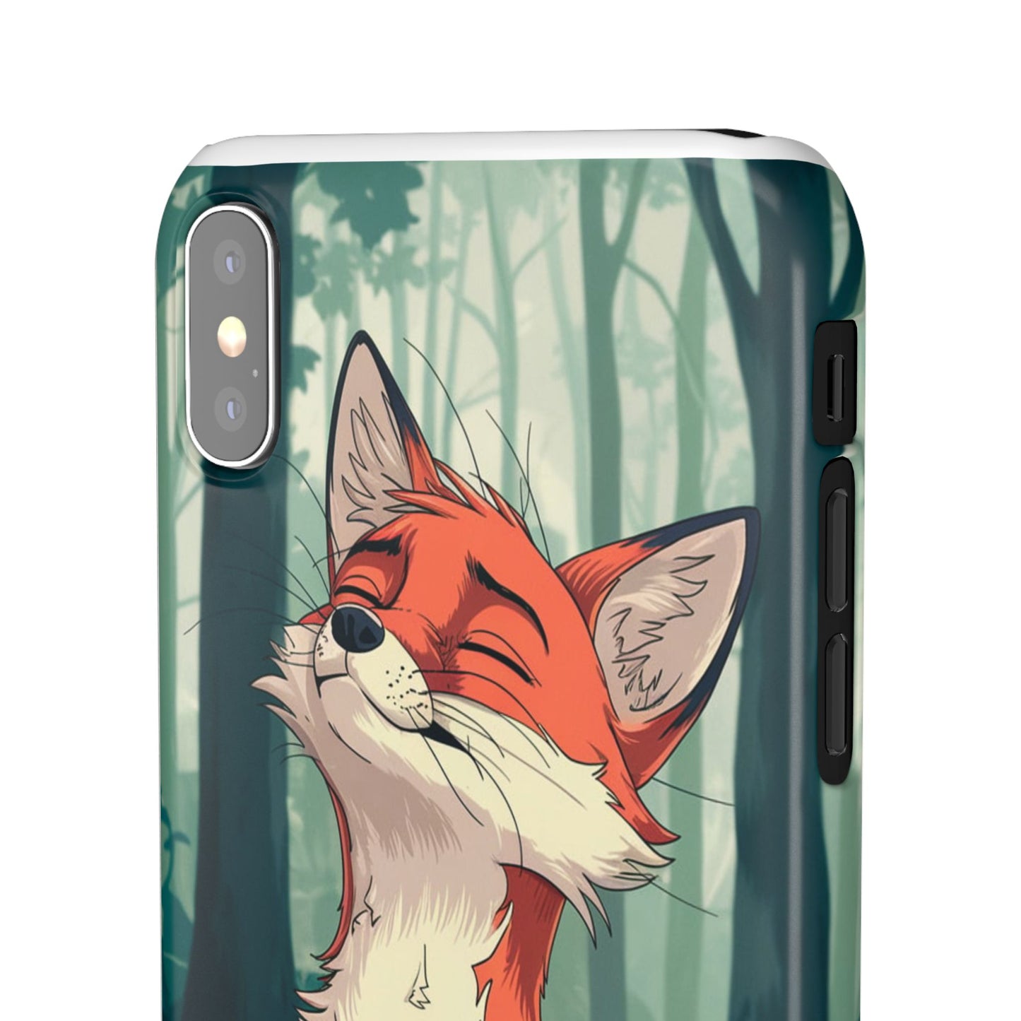 🔥 Snap Case – Fox Anime Design for iPhone & Samsung | Sleek & Stylish Protection for Anime Lovers! Minimalist Fox Japanese Anime Design for iPhone & Samsung