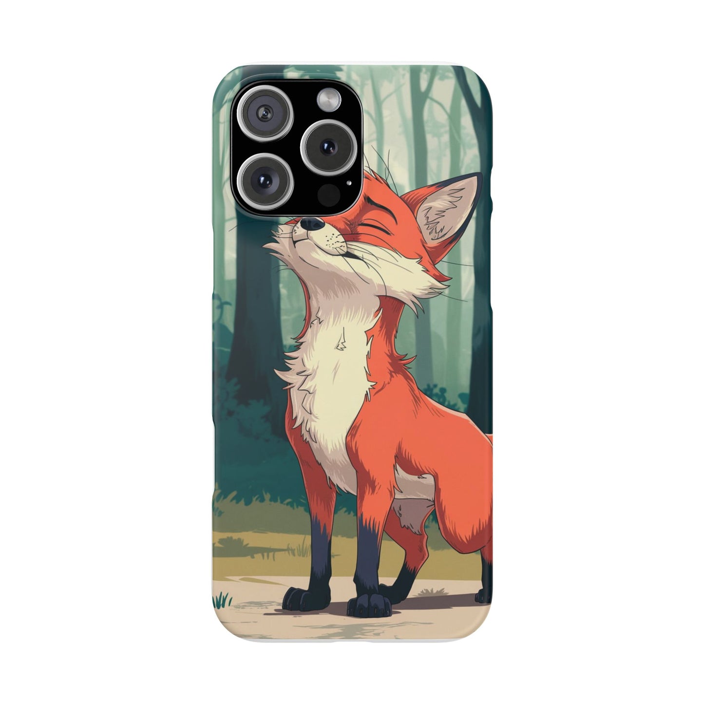 🔥 Snap Case – Fox Anime Design for iPhone & Samsung | Sleek & Stylish Protection for Anime Lovers! Minimalist Fox Japanese Anime Design for iPhone & Samsung
