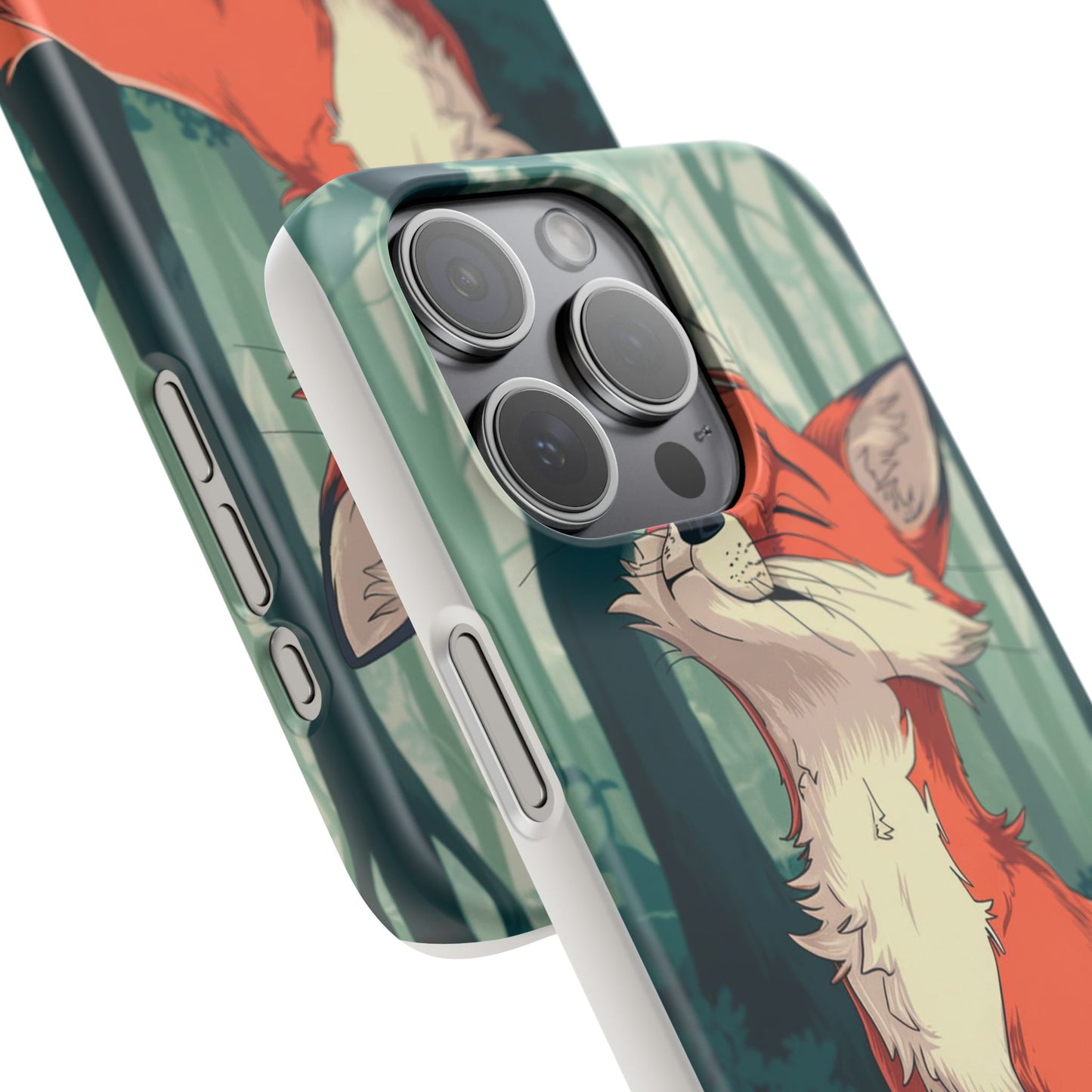 🔥 Snap Case – Fox Anime Design for iPhone & Samsung | Sleek & Stylish Protection for Anime Lovers! Minimalist Fox Japanese Anime Design for iPhone & Samsung