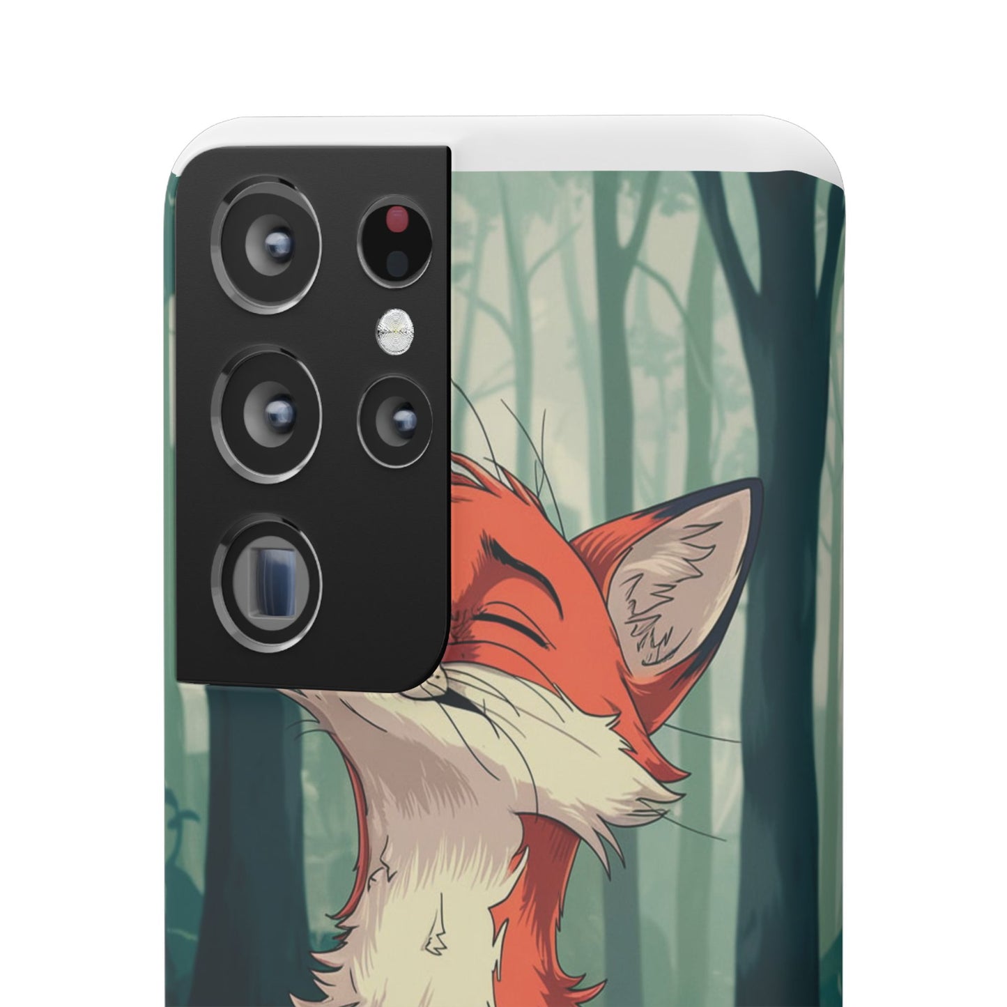 🔥 Snap Case – Fox Anime Design for iPhone & Samsung | Sleek & Stylish Protection for Anime Lovers! Minimalist Fox Japanese Anime Design for iPhone & Samsung