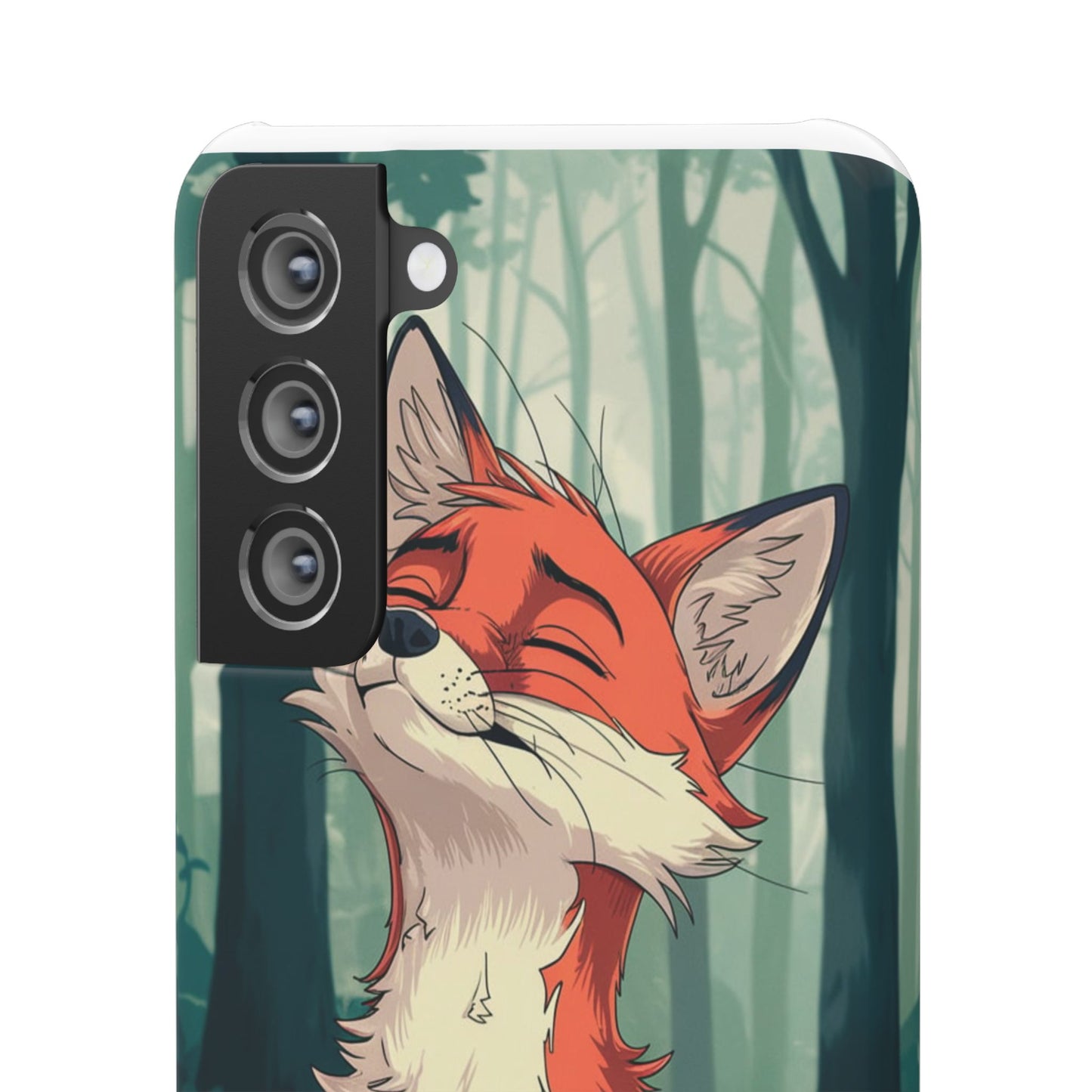 🔥 Snap Case – Fox Anime Design for iPhone & Samsung | Sleek & Stylish Protection for Anime Lovers! Minimalist Fox Japanese Anime Design for iPhone & Samsung