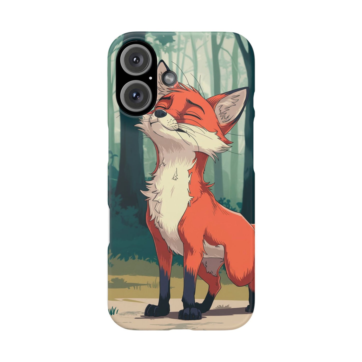 🔥 Snap Case – Fox Anime Design for iPhone & Samsung | Sleek & Stylish Protection for Anime Lovers! Minimalist Fox Japanese Anime Design for iPhone & Samsung