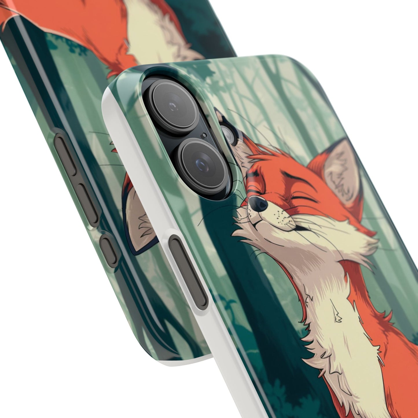 🔥 Snap Case – Fox Anime Design for iPhone & Samsung | Sleek & Stylish Protection for Anime Lovers! Minimalist Fox Japanese Anime Design for iPhone & Samsung