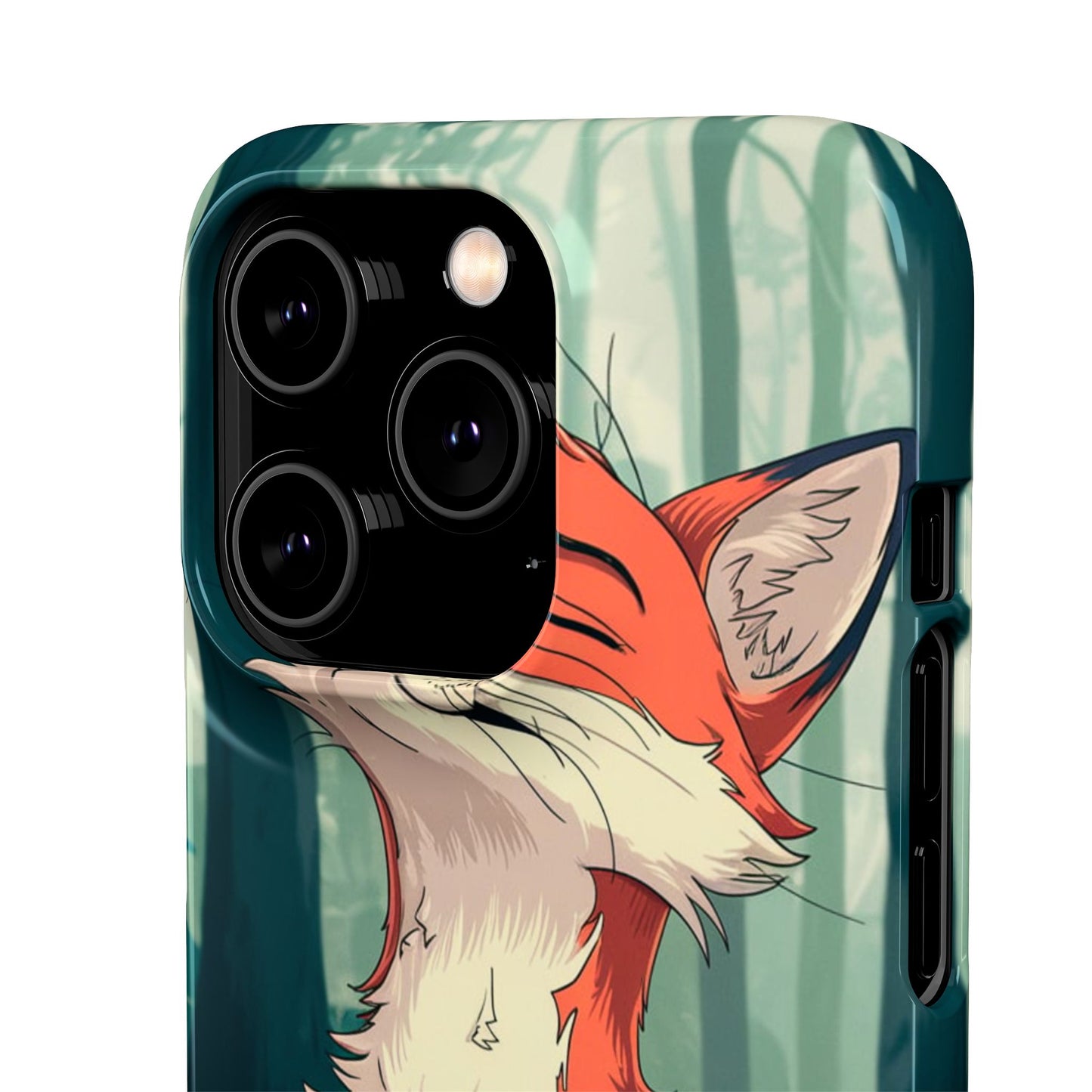 🔥 Snap Case – Fox Anime Design for iPhone & Samsung | Sleek & Stylish Protection for Anime Lovers! Minimalist Fox Japanese Anime Design for iPhone & Samsung