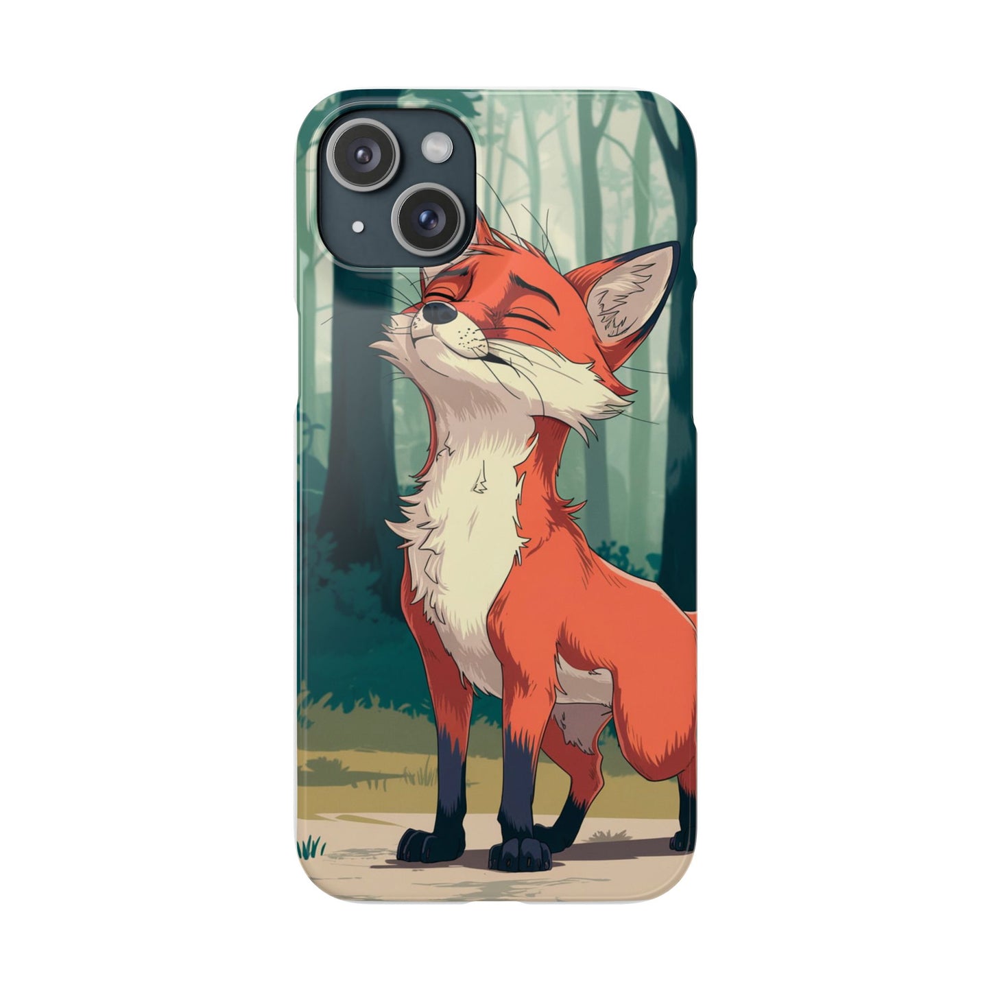 🔥 Snap Case – Fox Anime Design for iPhone & Samsung | Sleek & Stylish Protection for Anime Lovers! Minimalist Fox Japanese Anime Design for iPhone & Samsung