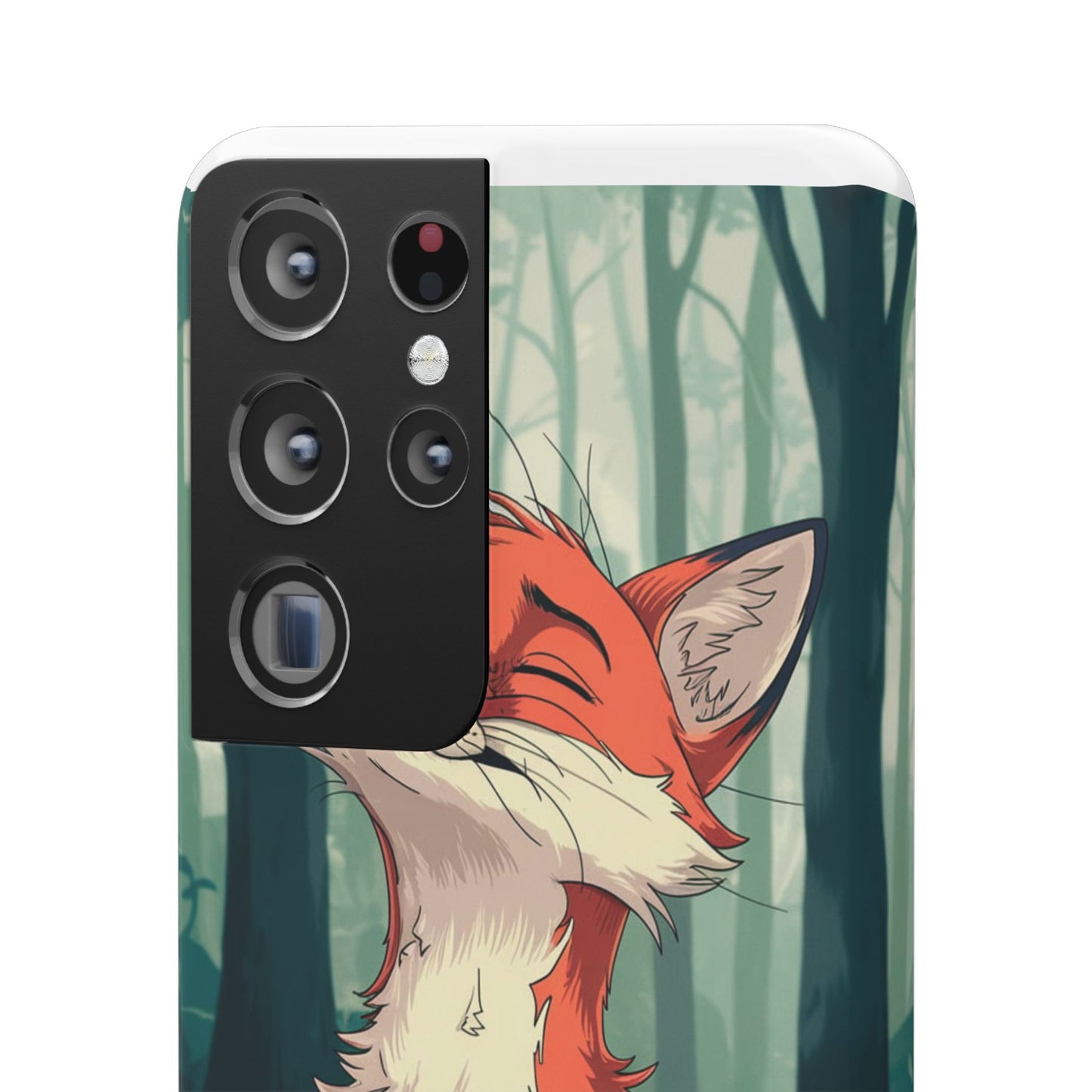 🔥 Snap Case – Fox Anime Design for iPhone & Samsung | Sleek & Stylish Protection for Anime Lovers! Minimalist Fox Japanese Anime Design for iPhone & Samsung