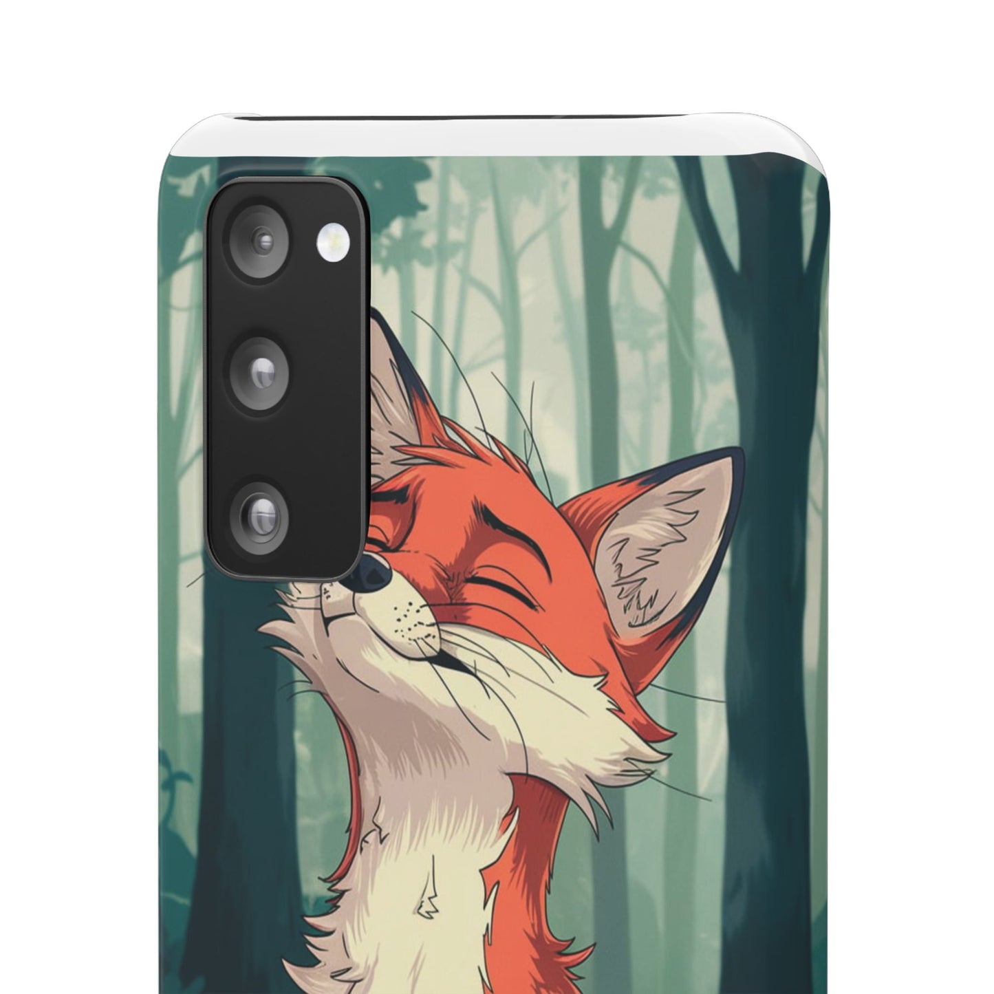 🔥 Snap Case – Fox Anime Design for iPhone & Samsung | Sleek & Stylish Protection for Anime Lovers! Minimalist Fox Japanese Anime Design for iPhone & Samsung