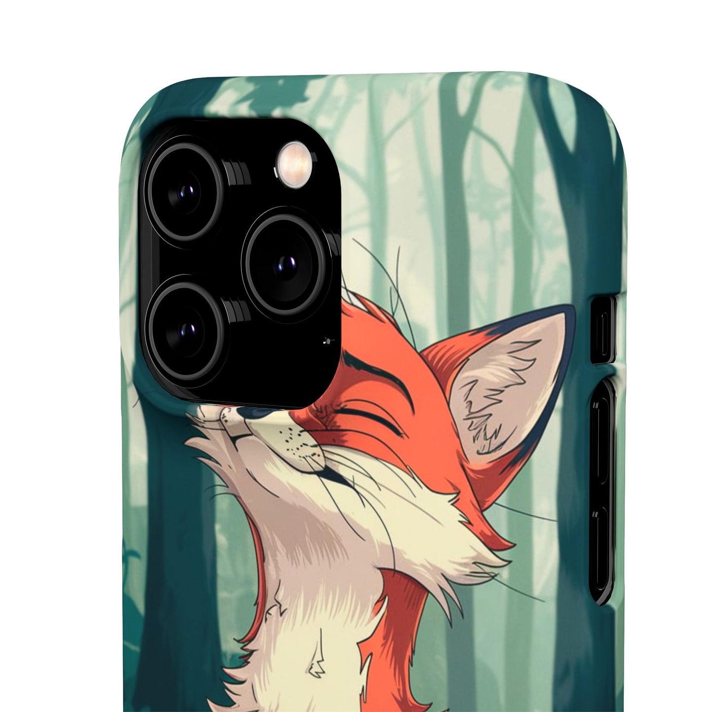 🔥 Snap Case – Fox Anime Design for iPhone & Samsung | Sleek & Stylish Protection for Anime Lovers! Minimalist Fox Japanese Anime Design for iPhone & Samsung