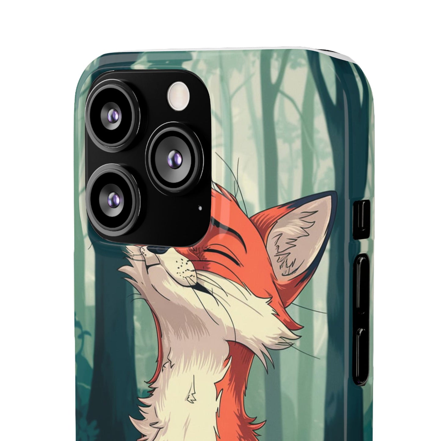 🔥 Snap Case – Fox Anime Design for iPhone & Samsung | Sleek & Stylish Protection for Anime Lovers! Minimalist Fox Japanese Anime Design for iPhone & Samsung