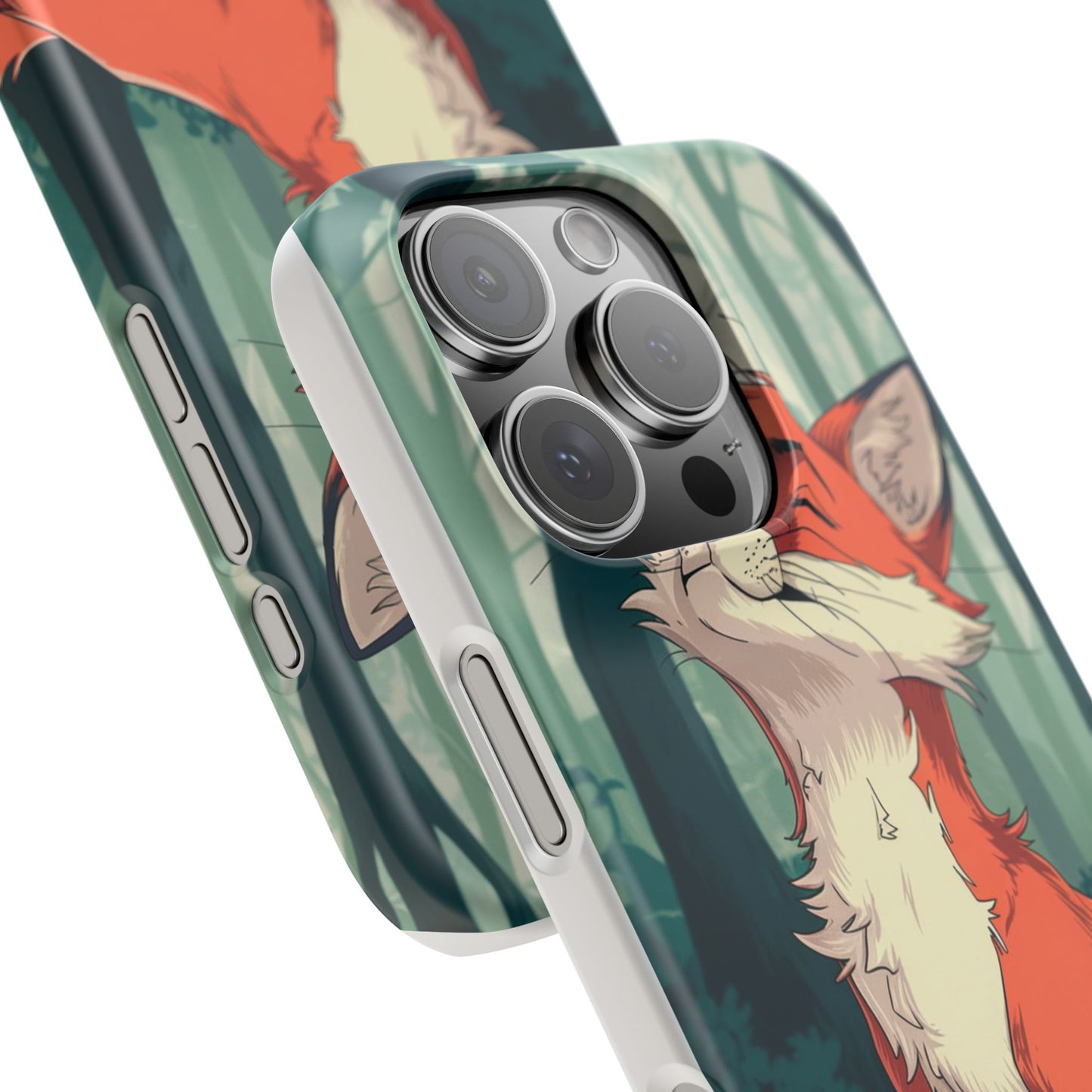 🔥 Snap Case – Fox Anime Design for iPhone & Samsung | Sleek & Stylish Protection for Anime Lovers! Minimalist Fox Japanese Anime Design for iPhone & Samsung