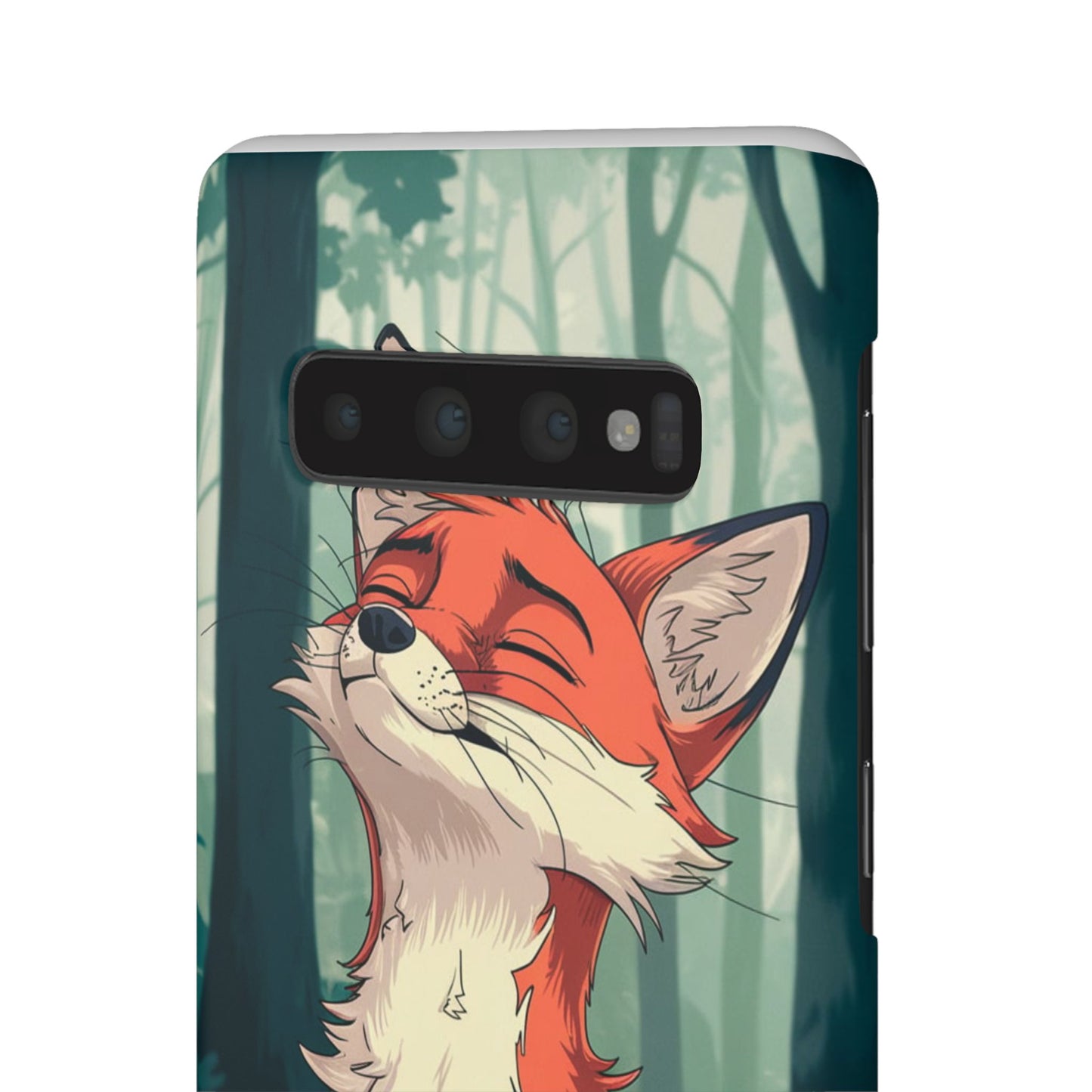 🔥 Snap Case – Fox Anime Design for iPhone & Samsung | Sleek & Stylish Protection for Anime Lovers! Minimalist Fox Japanese Anime Design for iPhone & Samsung