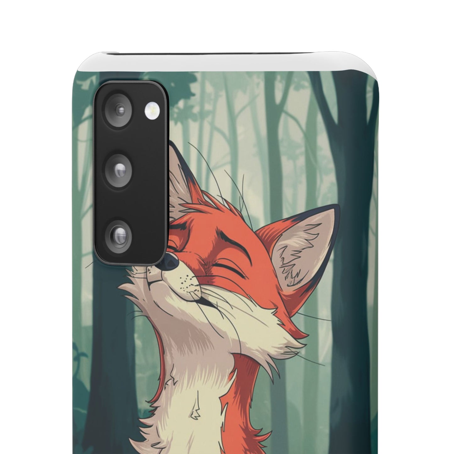 🔥 Snap Case – Fox Anime Design for iPhone & Samsung | Sleek & Stylish Protection for Anime Lovers! Minimalist Fox Japanese Anime Design for iPhone & Samsung