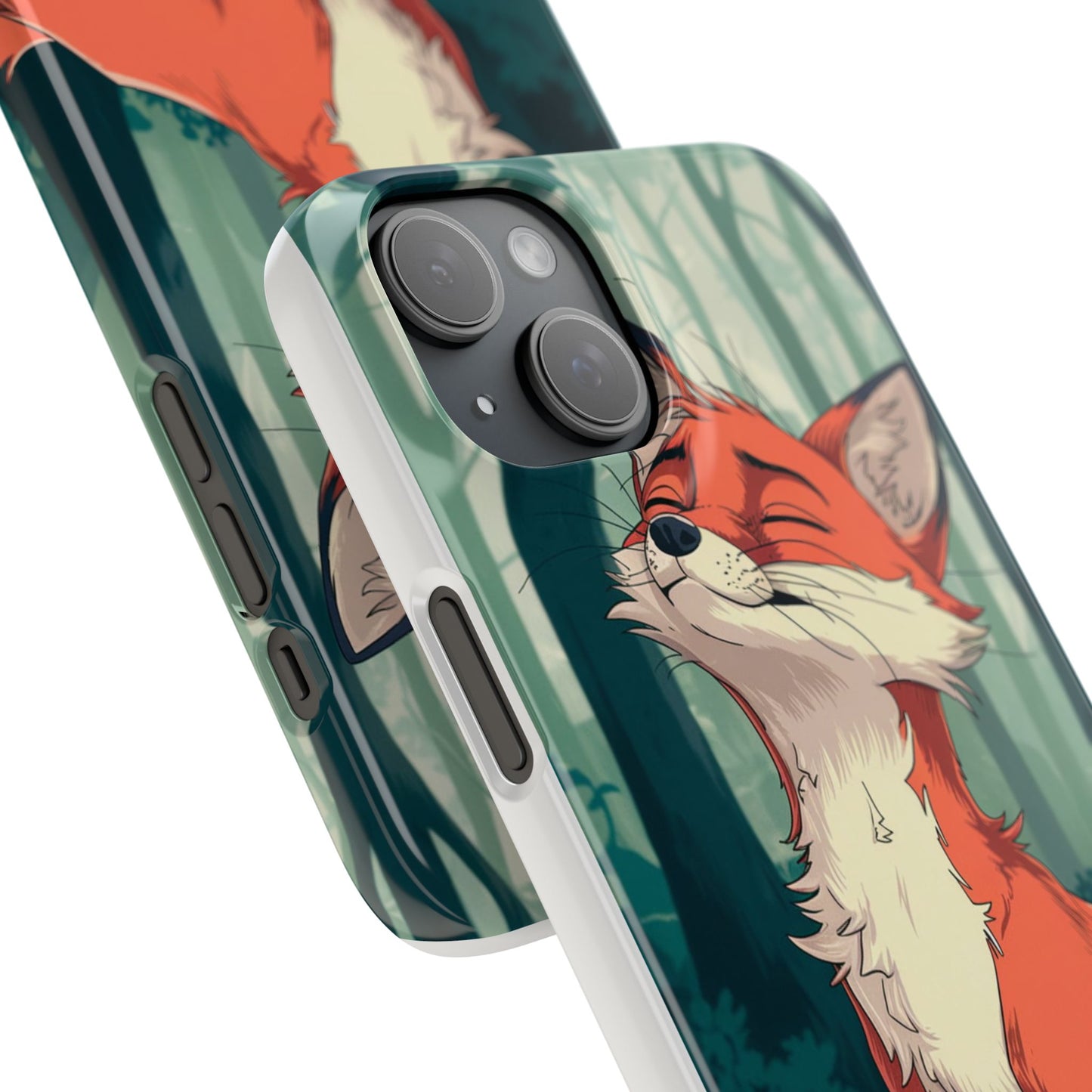 🔥 Snap Case – Fox Anime Design for iPhone & Samsung | Sleek & Stylish Protection for Anime Lovers! Minimalist Fox Japanese Anime Design for iPhone & Samsung