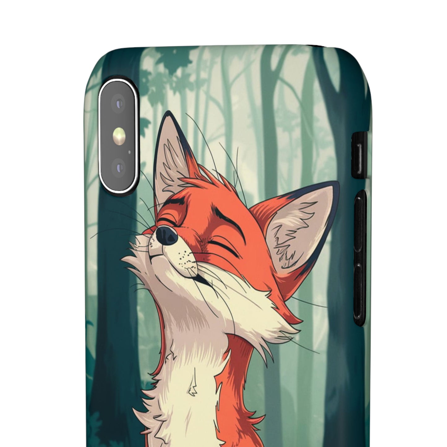 🔥 Snap Case – Fox Anime Design for iPhone & Samsung | Sleek & Stylish Protection for Anime Lovers! Minimalist Fox Japanese Anime Design for iPhone & Samsung
