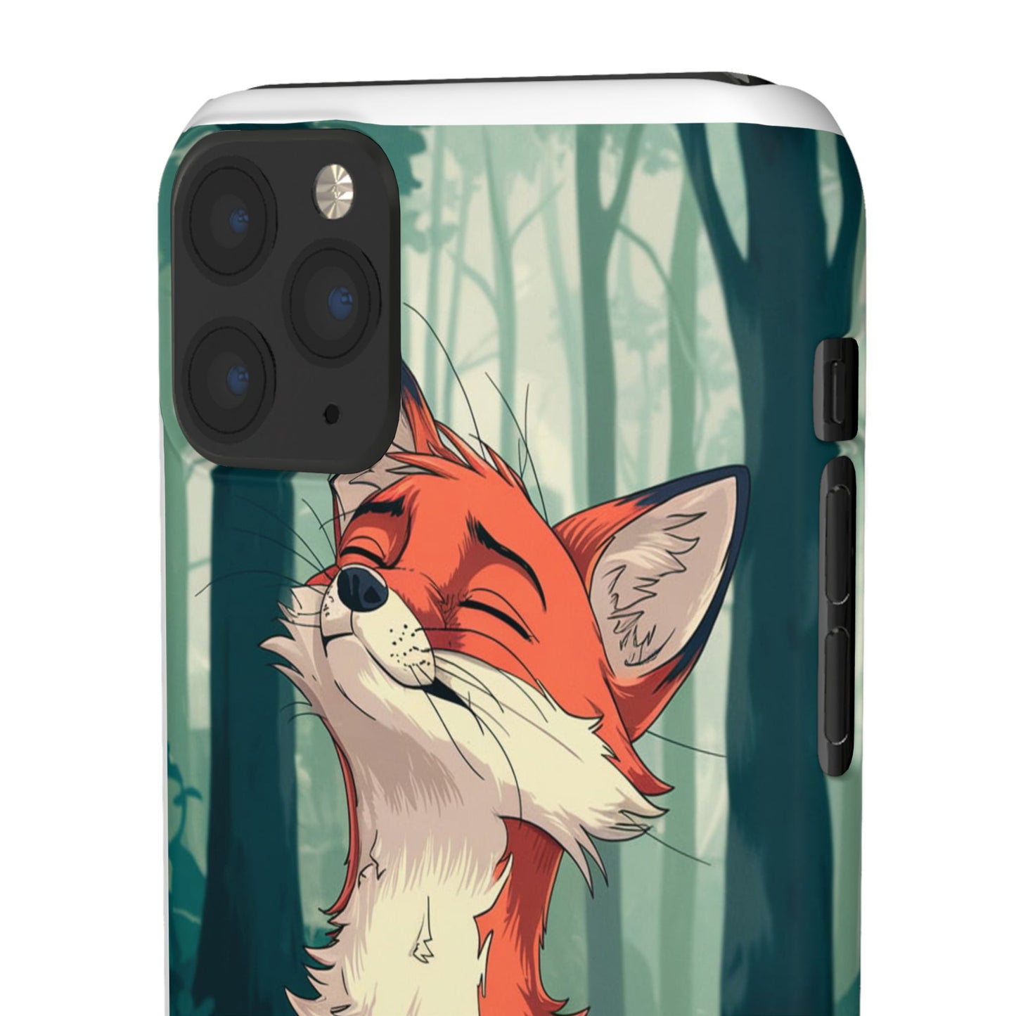🔥 Snap Case – Fox Anime Design for iPhone & Samsung | Sleek & Stylish Protection for Anime Lovers! Minimalist Fox Japanese Anime Design for iPhone & Samsung