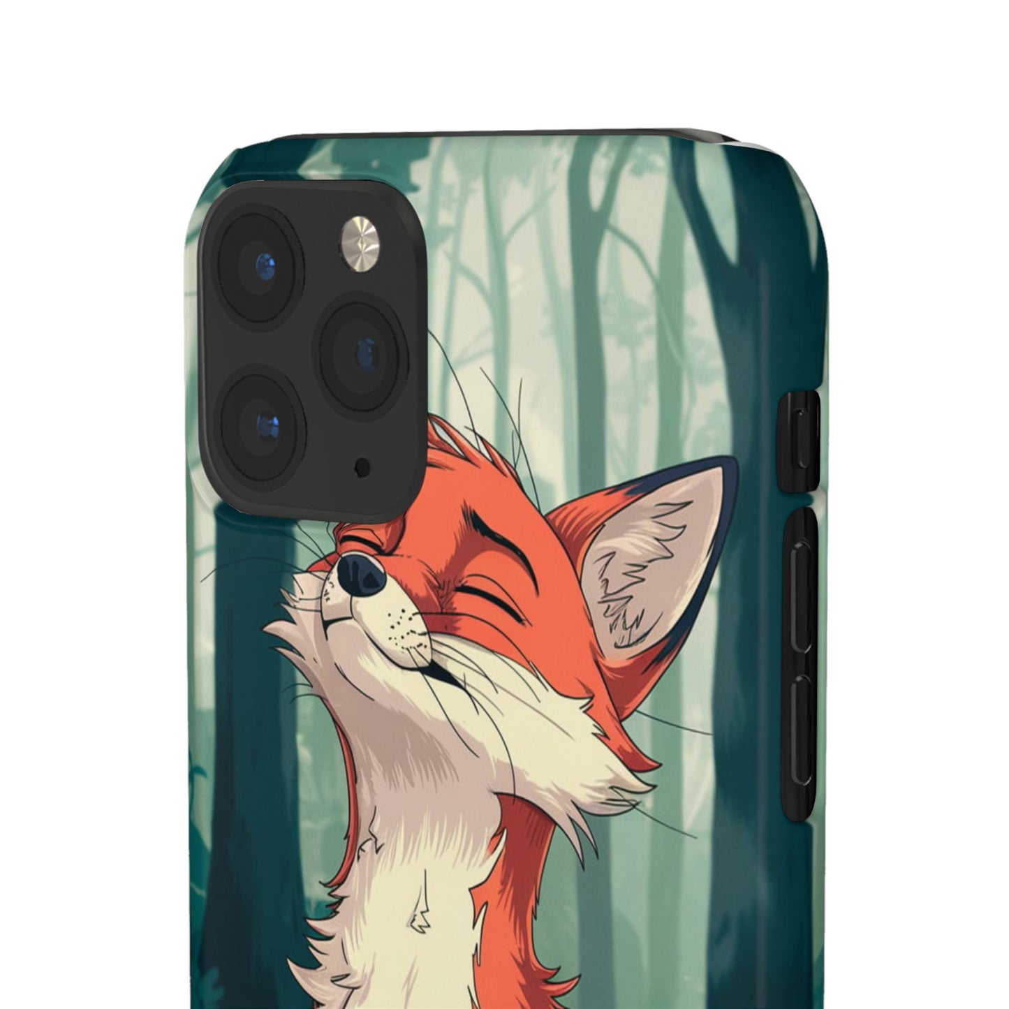 🔥 Snap Case – Fox Anime Design for iPhone & Samsung | Sleek & Stylish Protection for Anime Lovers! Minimalist Fox Japanese Anime Design for iPhone & Samsung