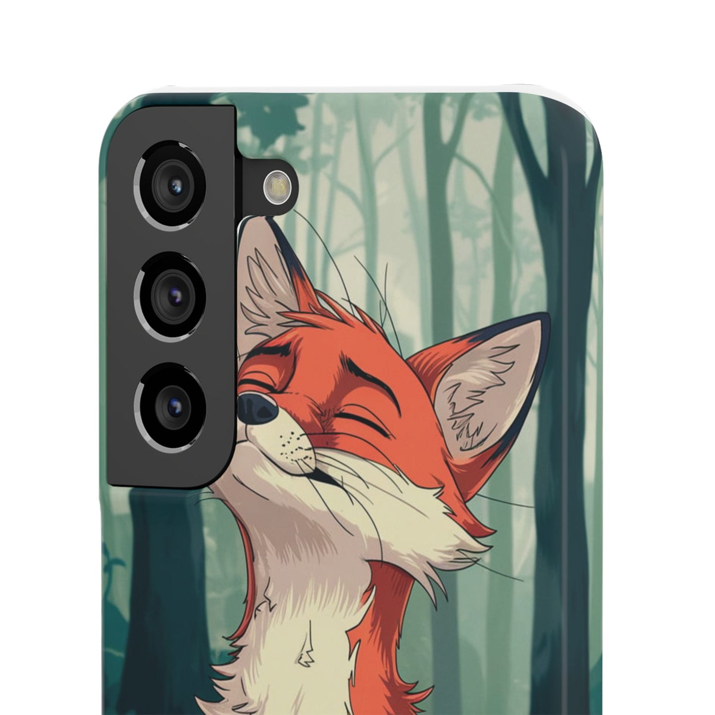 🔥 Snap Case – Fox Anime Design for iPhone & Samsung | Sleek & Stylish Protection for Anime Lovers! Minimalist Fox Japanese Anime Design for iPhone & Samsung