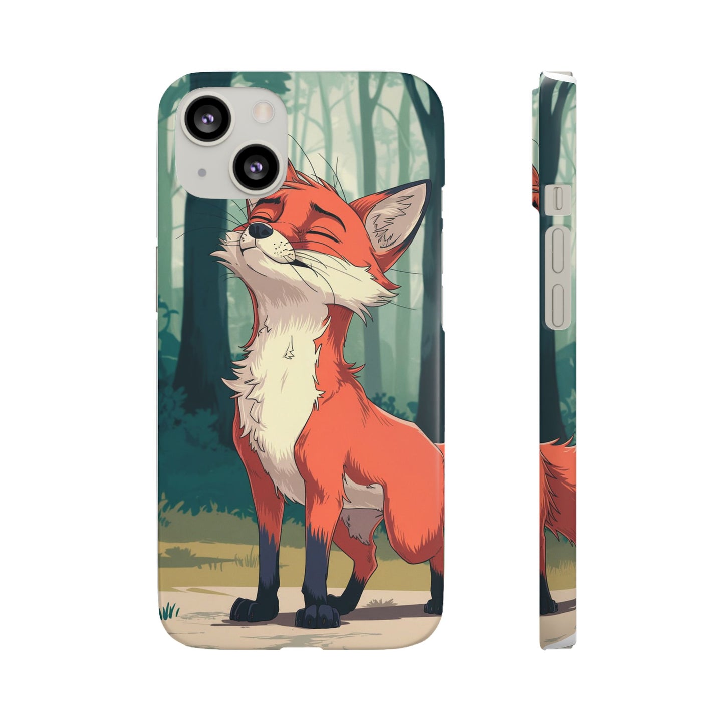 🔥 Snap Case – Fox Anime Design for iPhone & Samsung | Sleek & Stylish Protection for Anime Lovers! Minimalist Fox Japanese Anime Design for iPhone & Samsung